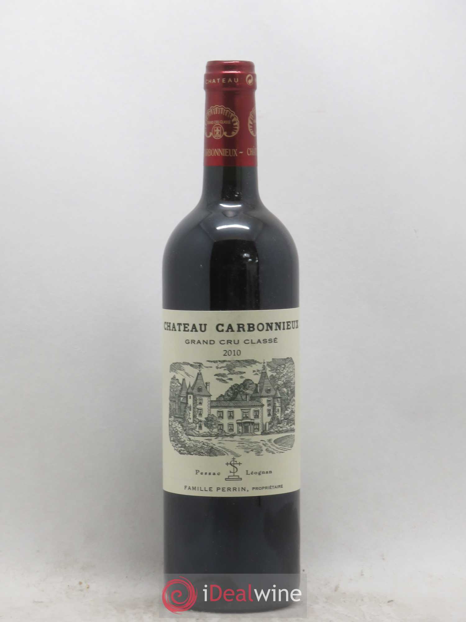 Château Carbonnieux Cru Classé de Graves 2010 - Lot de 1 bouteille - 0