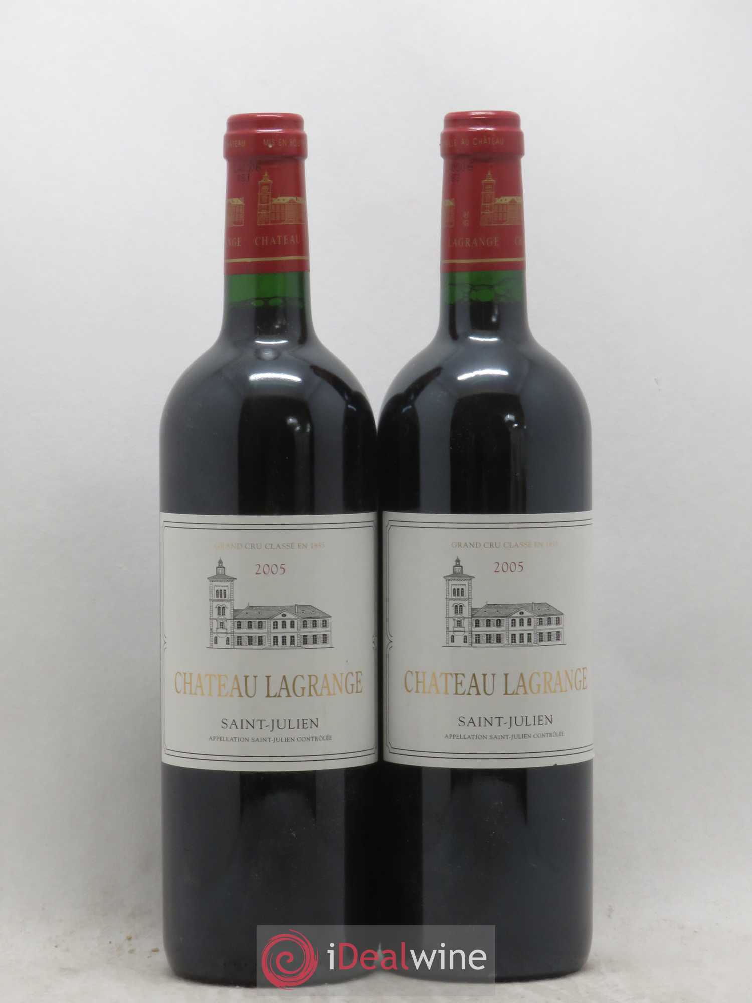 Château Lagrange 3ème Grand Cru Classé 2005 - Lot de 2 bouteilles - 0