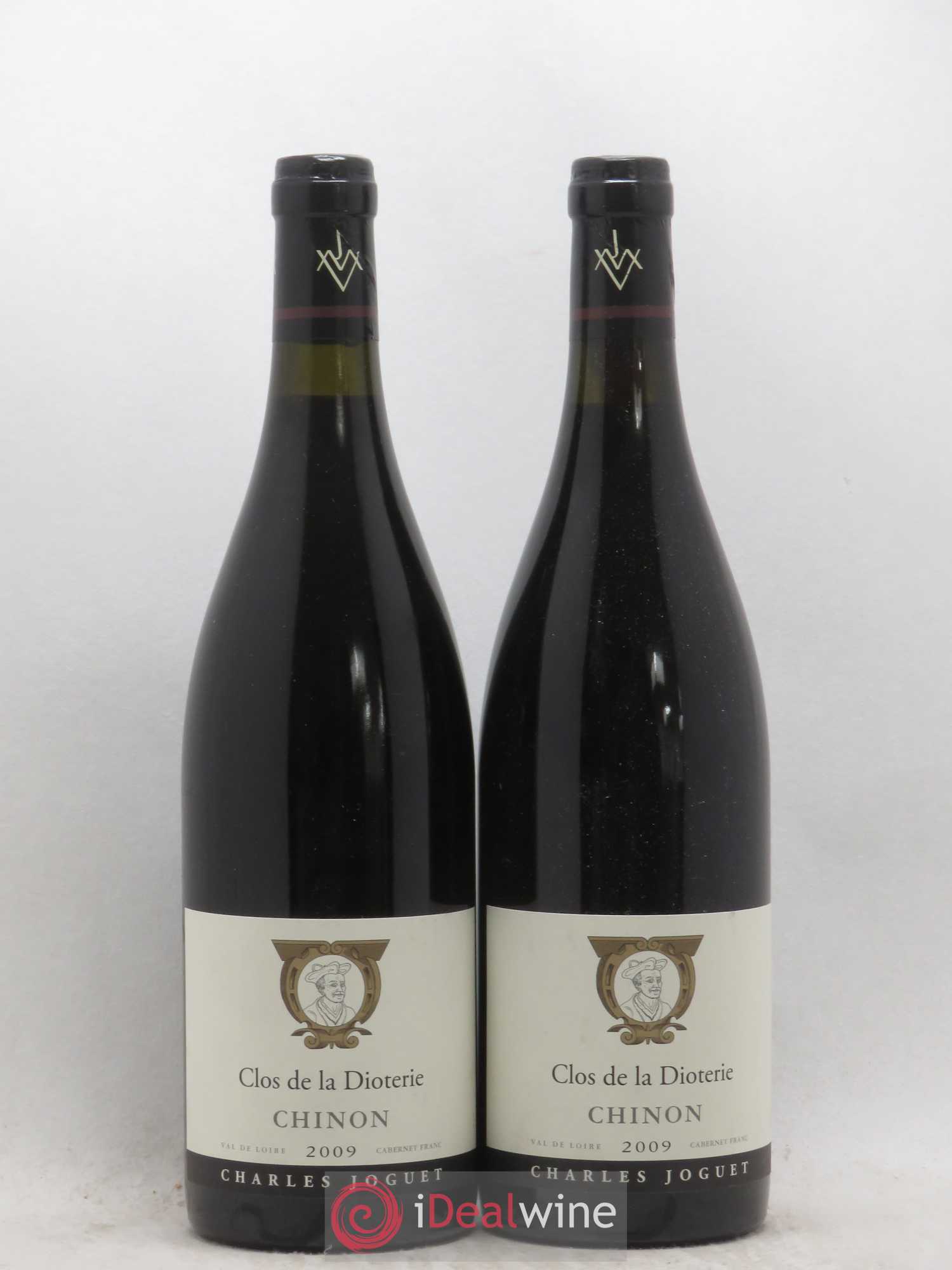 Chinon Clos de La Dioterie Charles Joguet 2009 - Lotto di 2 bottiglie - 0