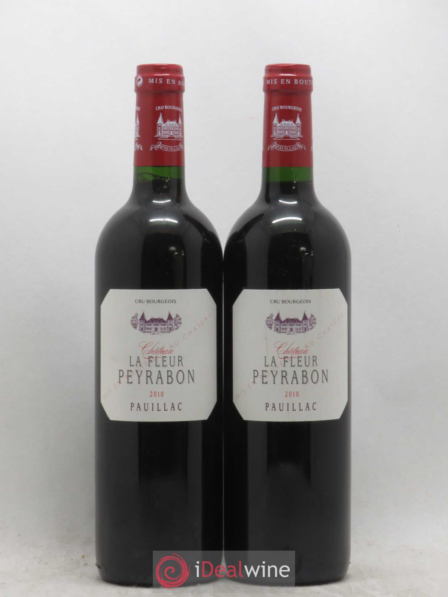 Château La Fleur Peyrabon Cru Bourgeois 2010 - Lot de 2 bouteilles - 0