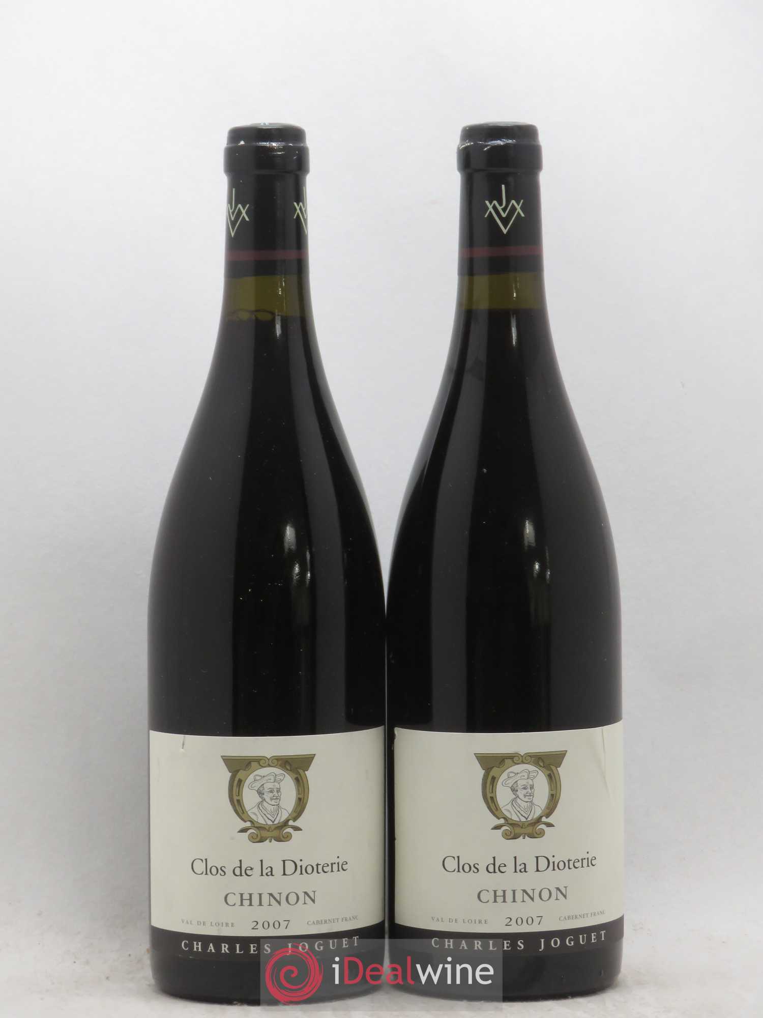 Chinon Clos de La Dioterie Charles Joguet 2007 - Lot de 2 bouteilles - 0