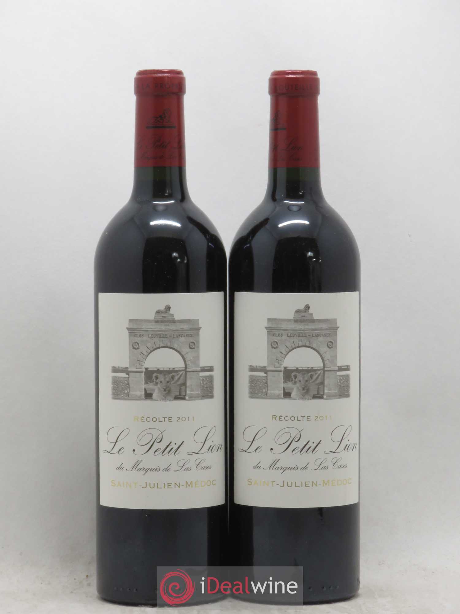Le Petit Lion du Marquis de Las Cases Second Vin 2011 - Lot de 2 bouteilles - 0