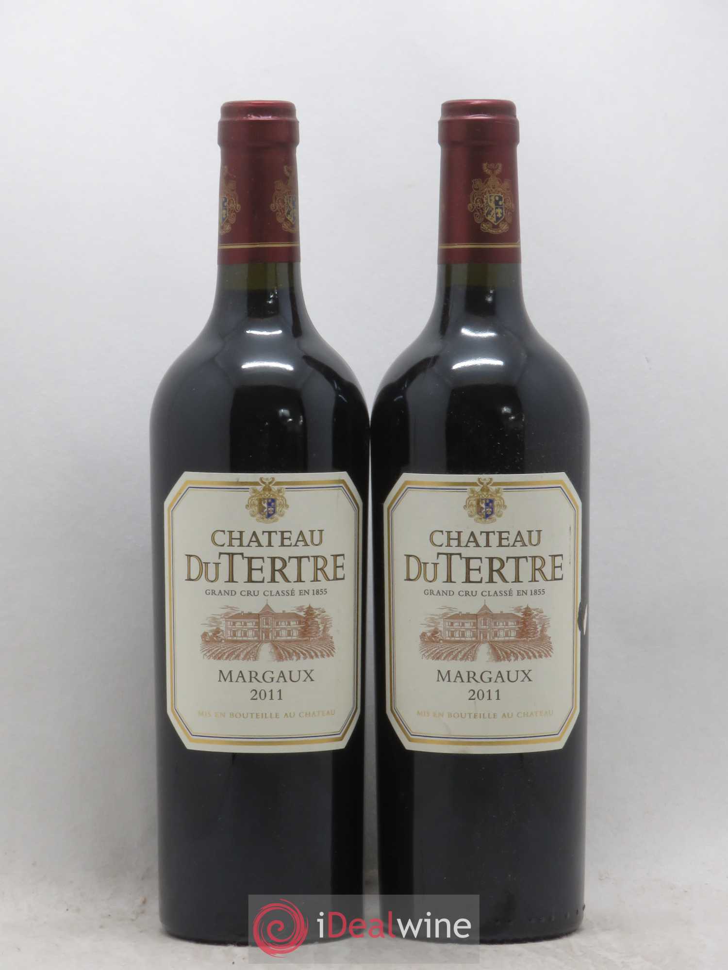 Château du Tertre 5ème Grand Cru Classé 2011 - Lot de 2 bouteilles - 0