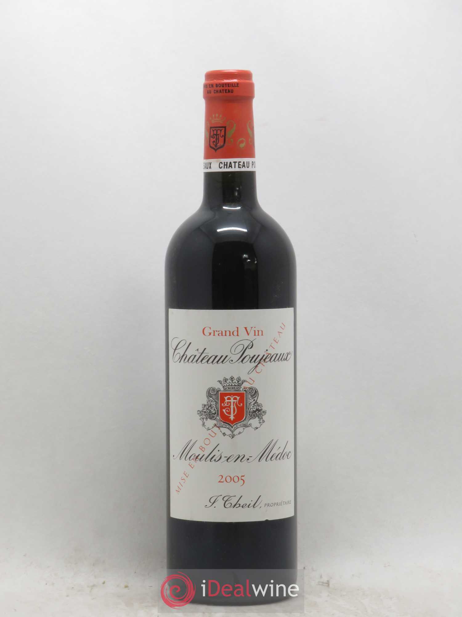 Château Poujeaux 2005 - Lot de 1 bouteille - 0