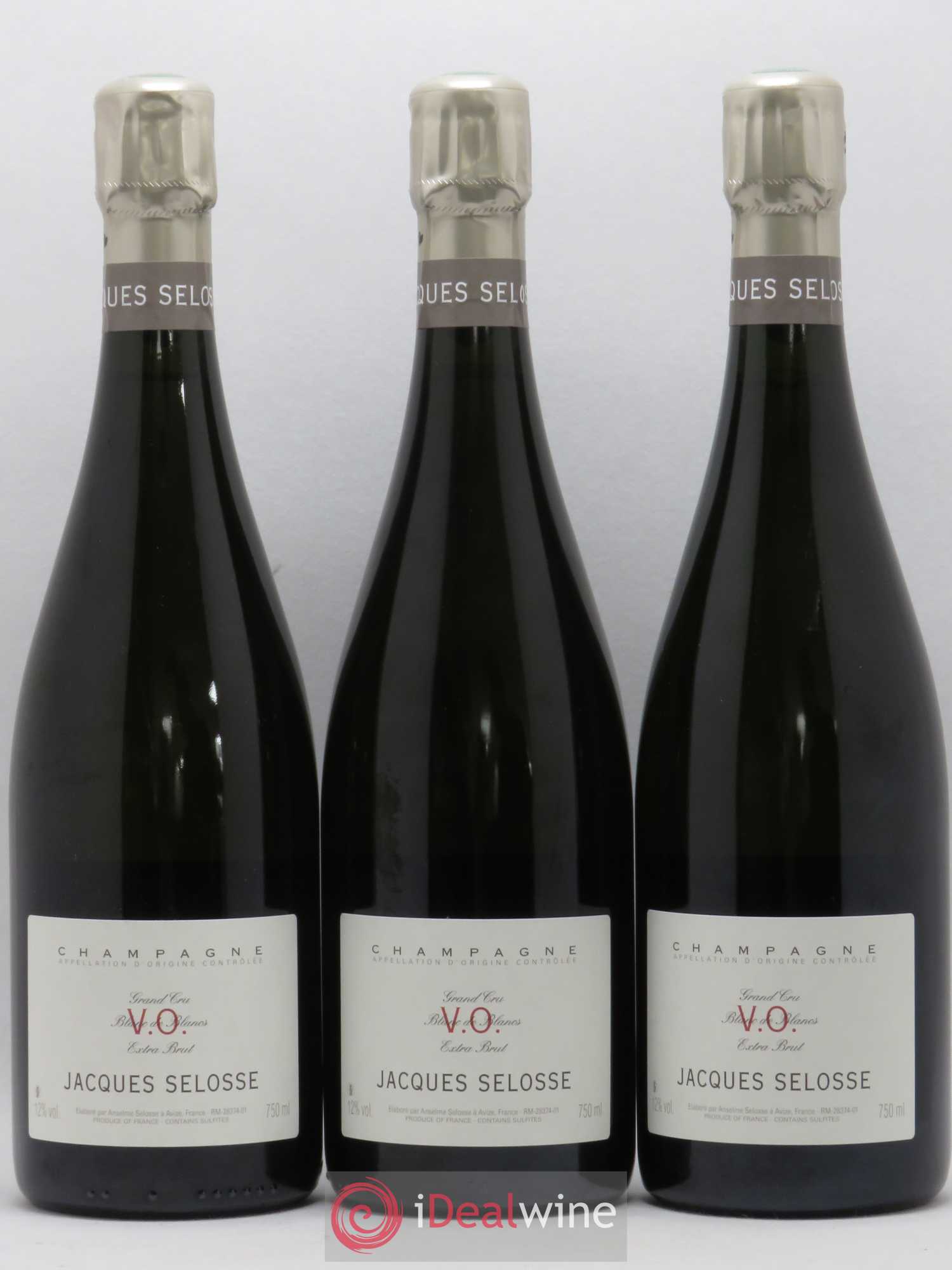 Version Originale Jacques Selosse - Lot de 3 bouteilles - 0