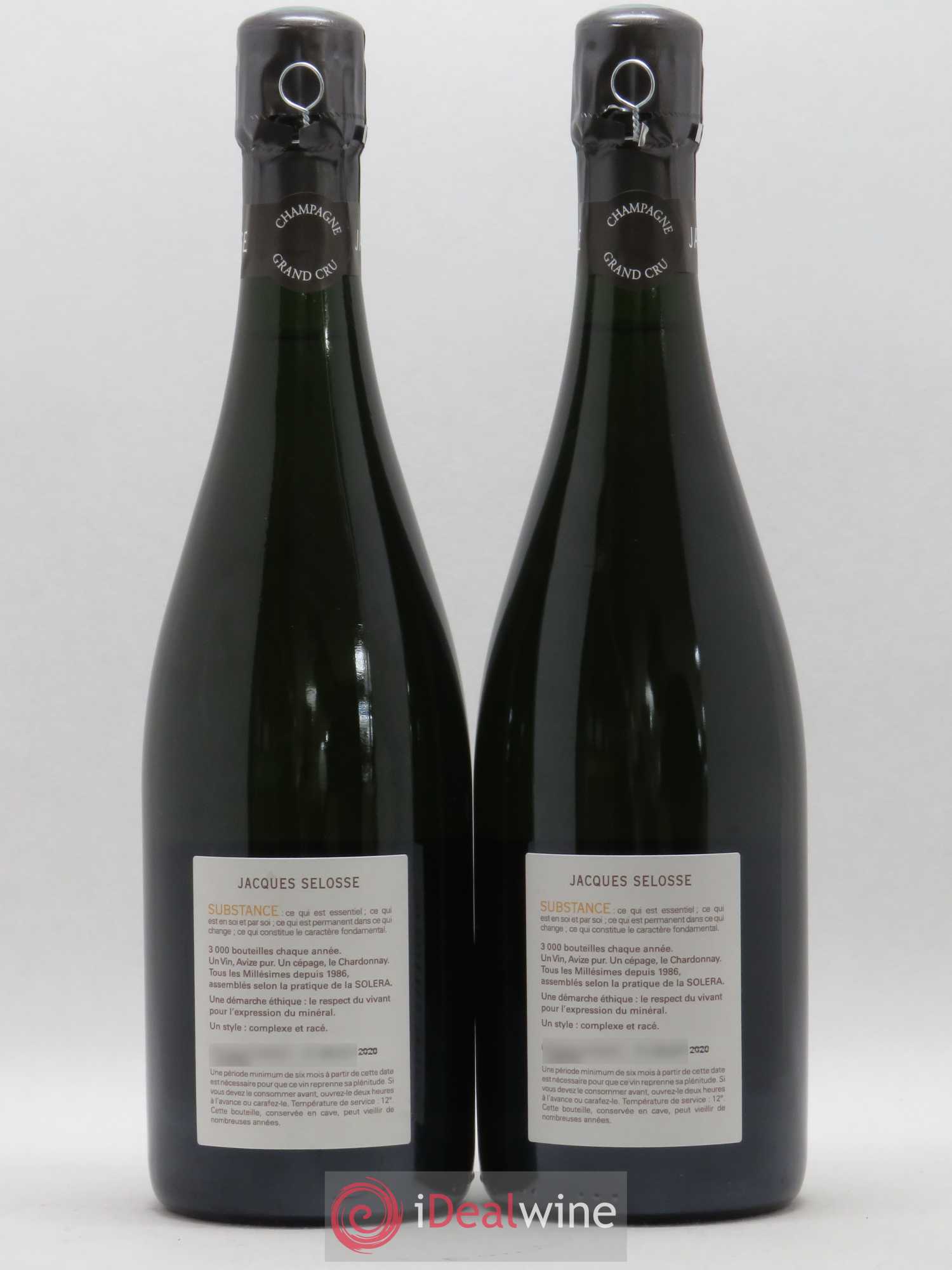 Substance Jacques Selosse - Lot de 2 bouteilles - 1