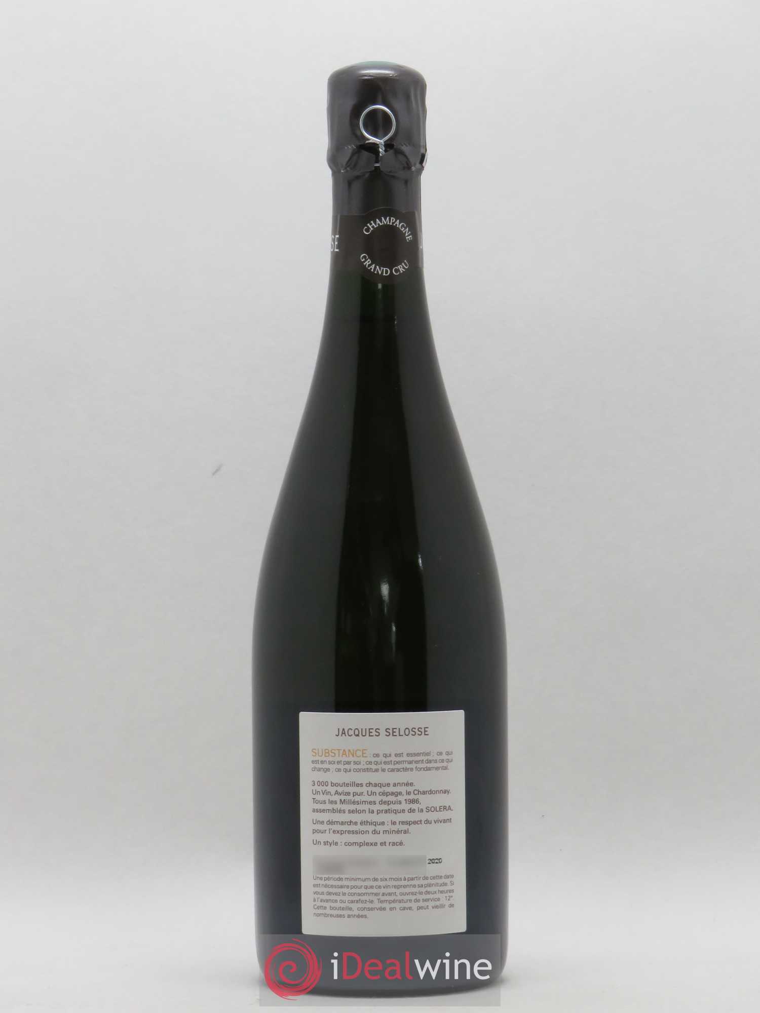 Substance Jacques Selosse - Lot de 1 bouteille - 1