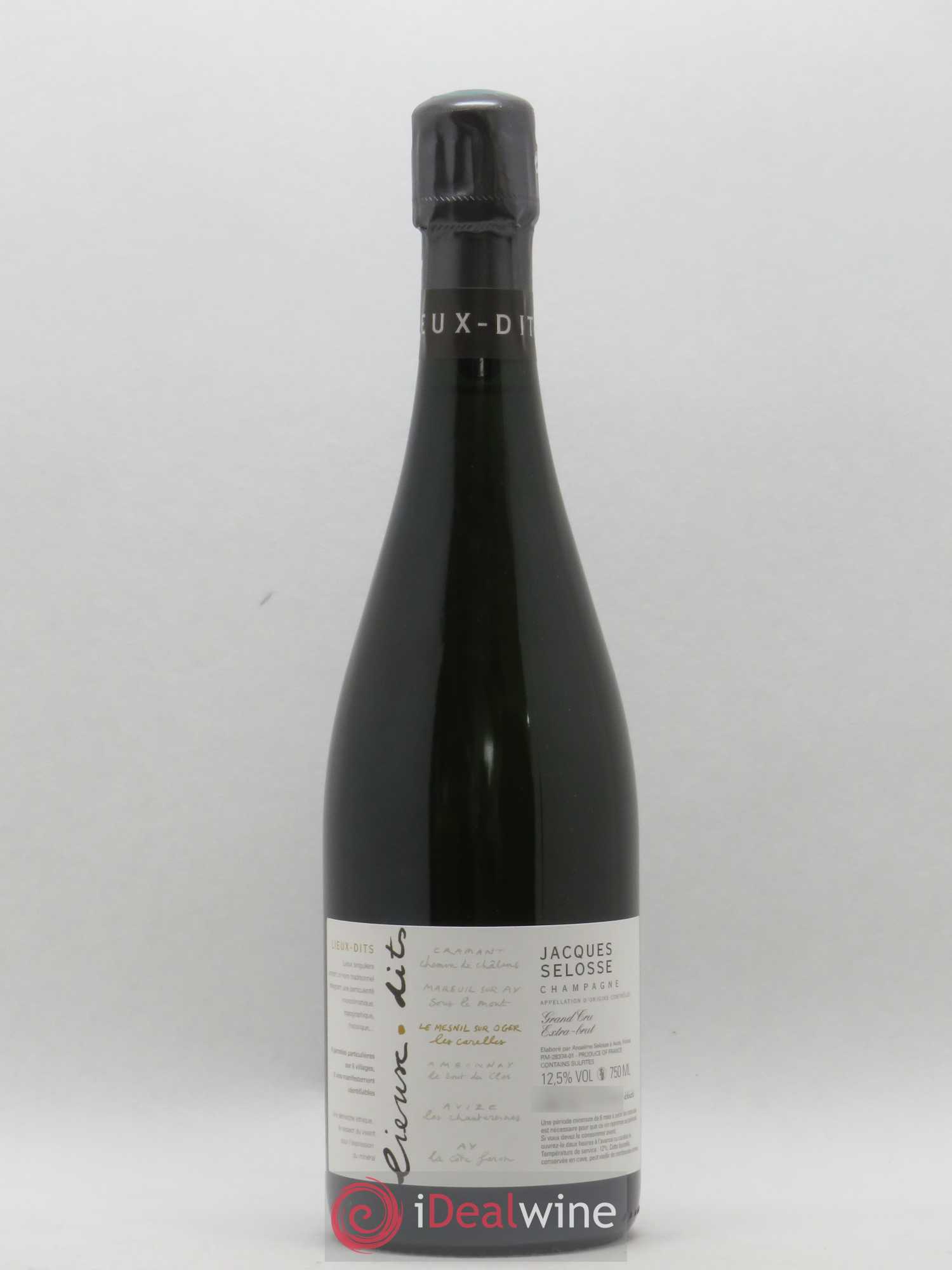 Les Carelles Blanc de Blancs Jacques Selosse - Lot de 1 bouteille - 0