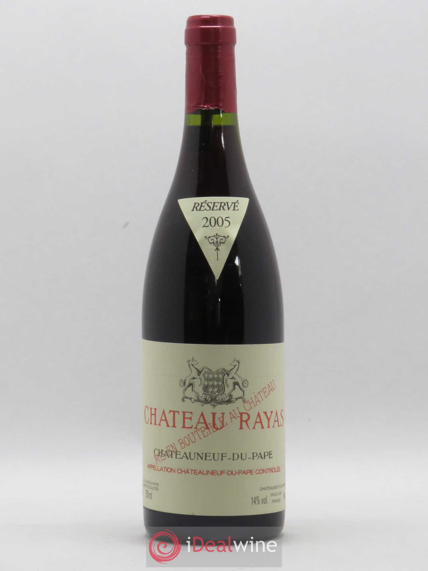 Châteauneuf-du-Pape Château Rayas Emmanuel Reynaud 2005 - Lot de 1 bouteille - 0