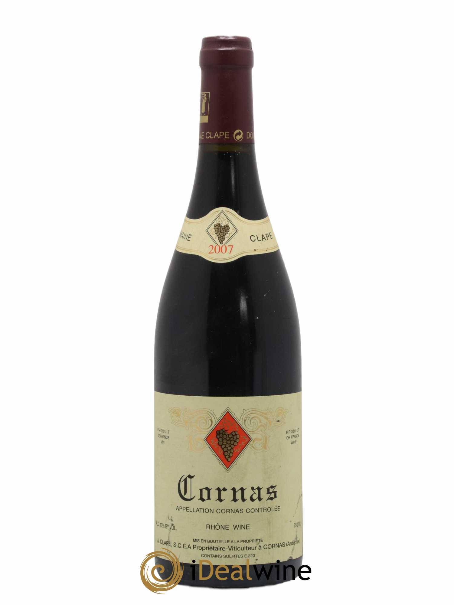 Cornas Auguste Clape 2007 - Lot de 1 bouteille - 0