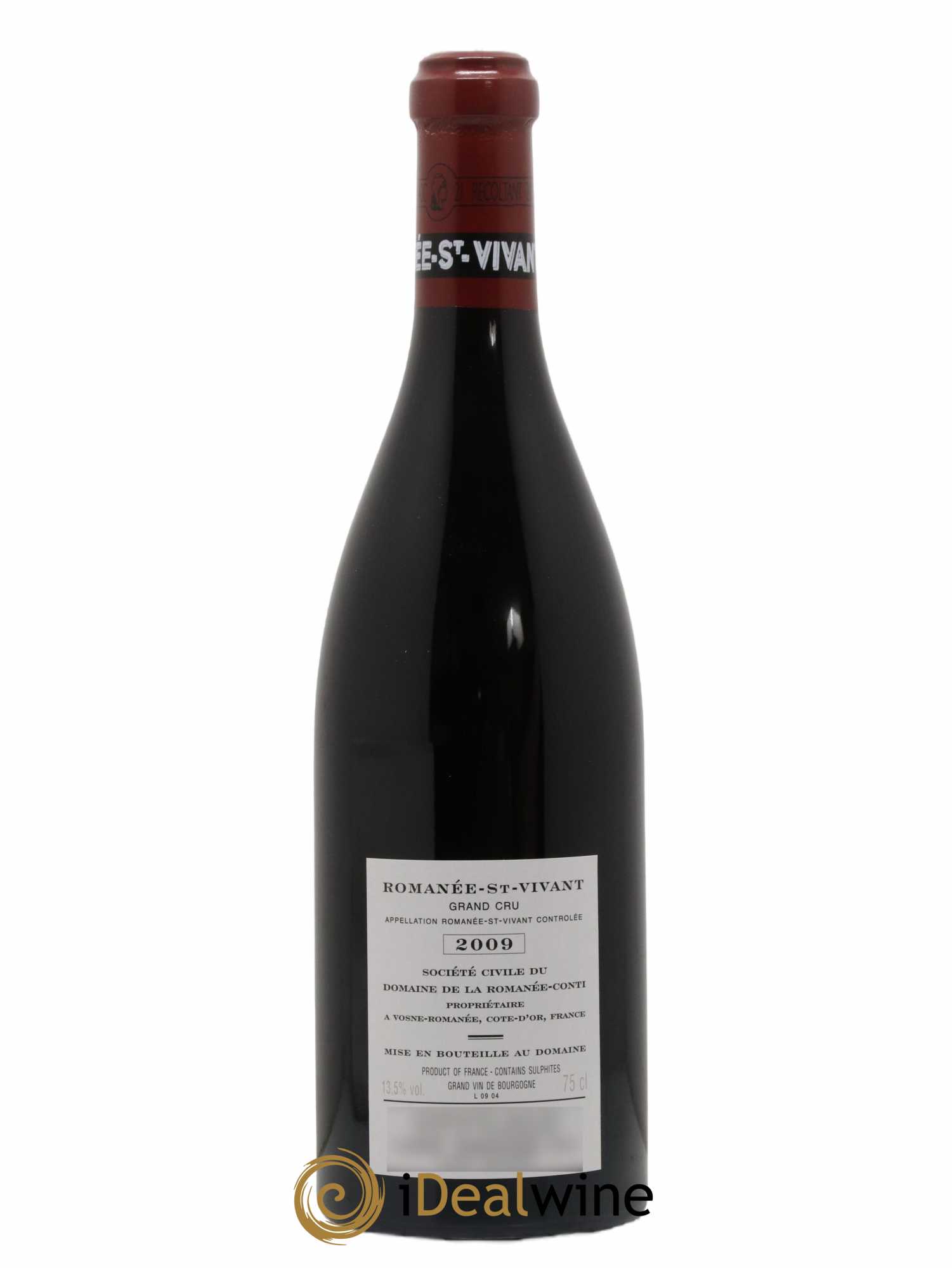 Romanée-Saint-Vivant Grand Cru Domaine de la Romanée-Conti 2009 - Lot de 1 bouteille - 1