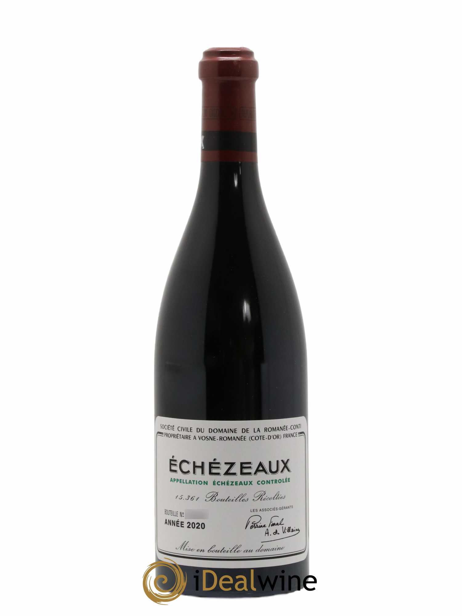 Echezeaux Grand Cru Domaine de la Romanée-Conti 2020 - Lot de 1 bouteille - 0