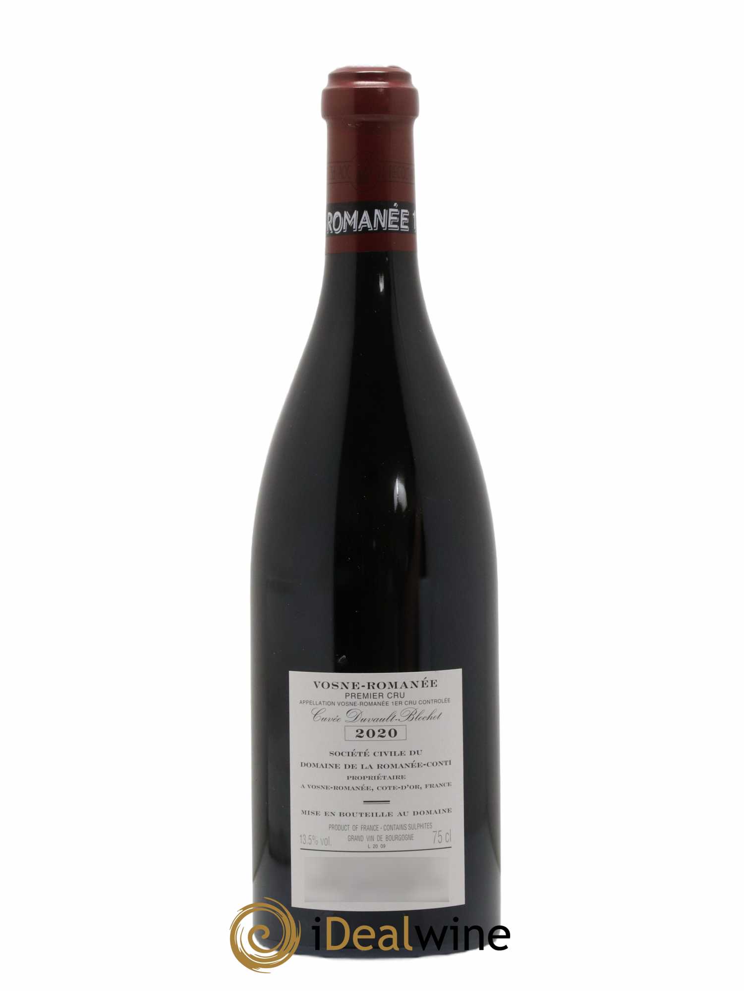 Vosne-Romanée 1er Cru Cuvée Duvault Blochet Domaine de la Romanée-Conti 2020 - Lot de 1 bouteille - 1