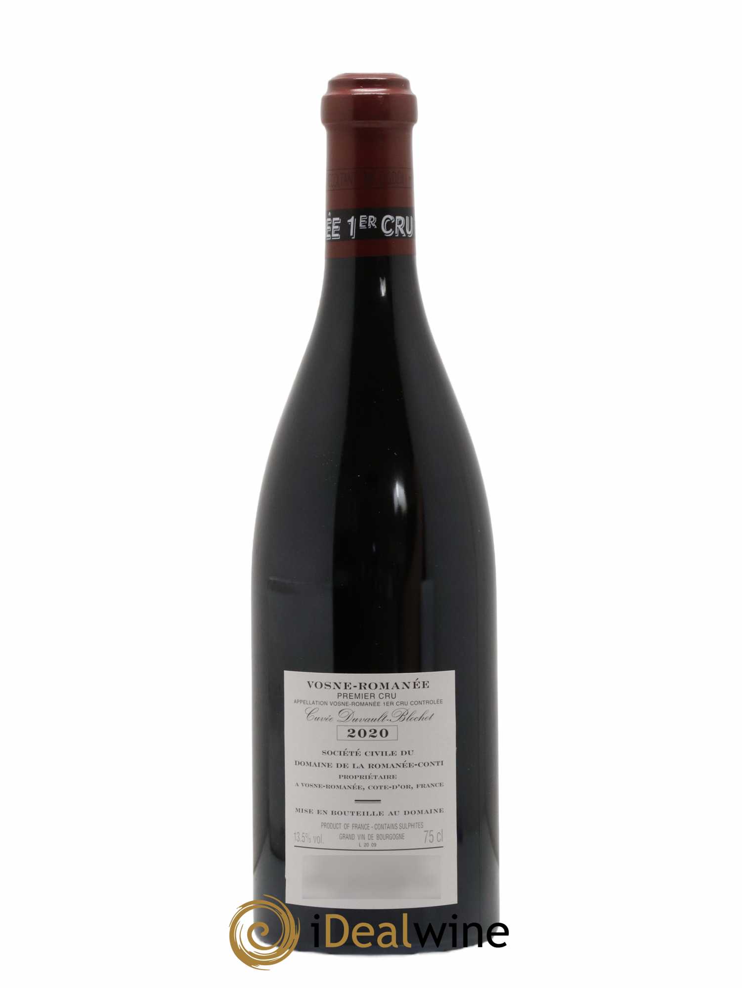 Vosne-Romanée 1er Cru Cuvée Duvault Blochet Domaine de la Romanée-Conti 2020 - Lotto di 1 bottiglia - 1