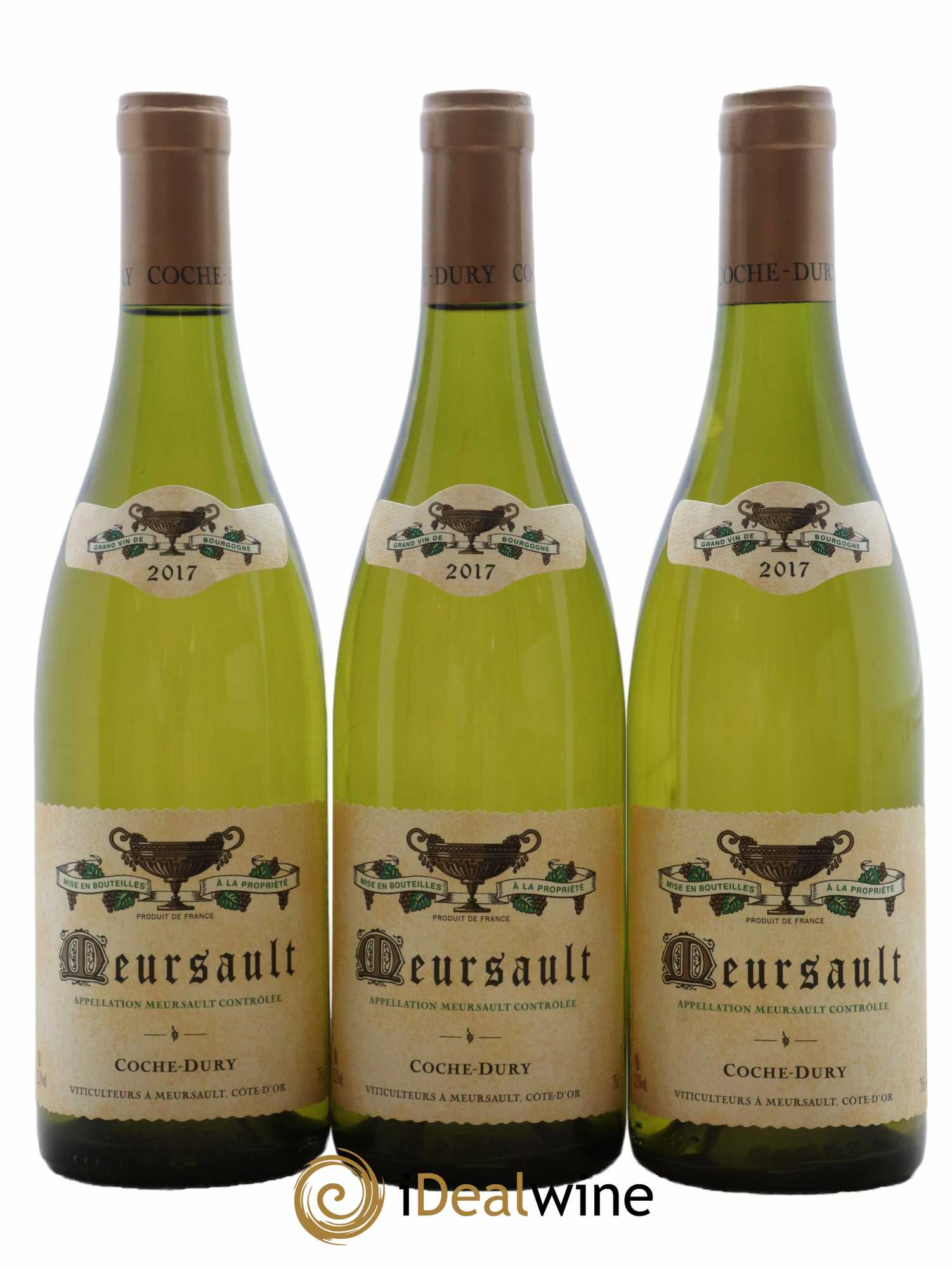 Meursault Coche Dury (Domaine) 2017 - Lot de 3 bouteilles - 0