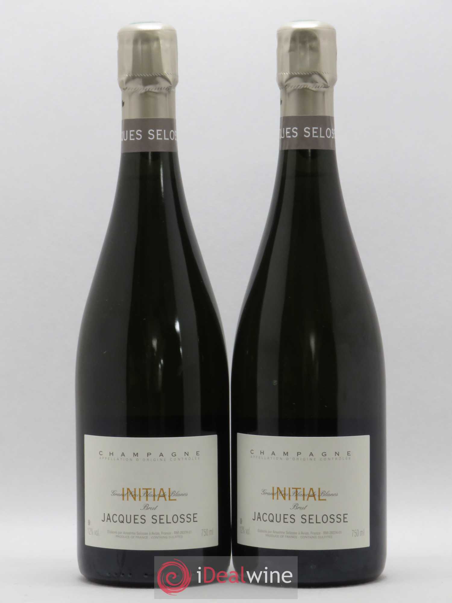 Initial Brut Jacques Selosse - Lot de 2 bouteilles - 0