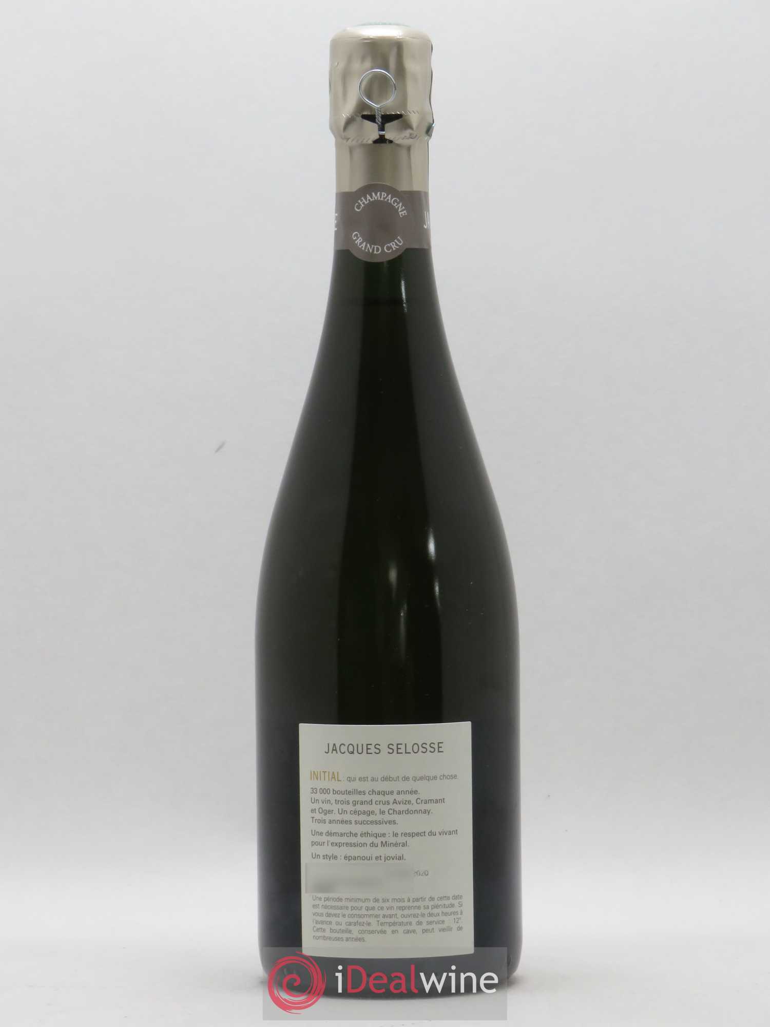 Initial Brut Jacques Selosse - Lot de 1 bouteille - 1