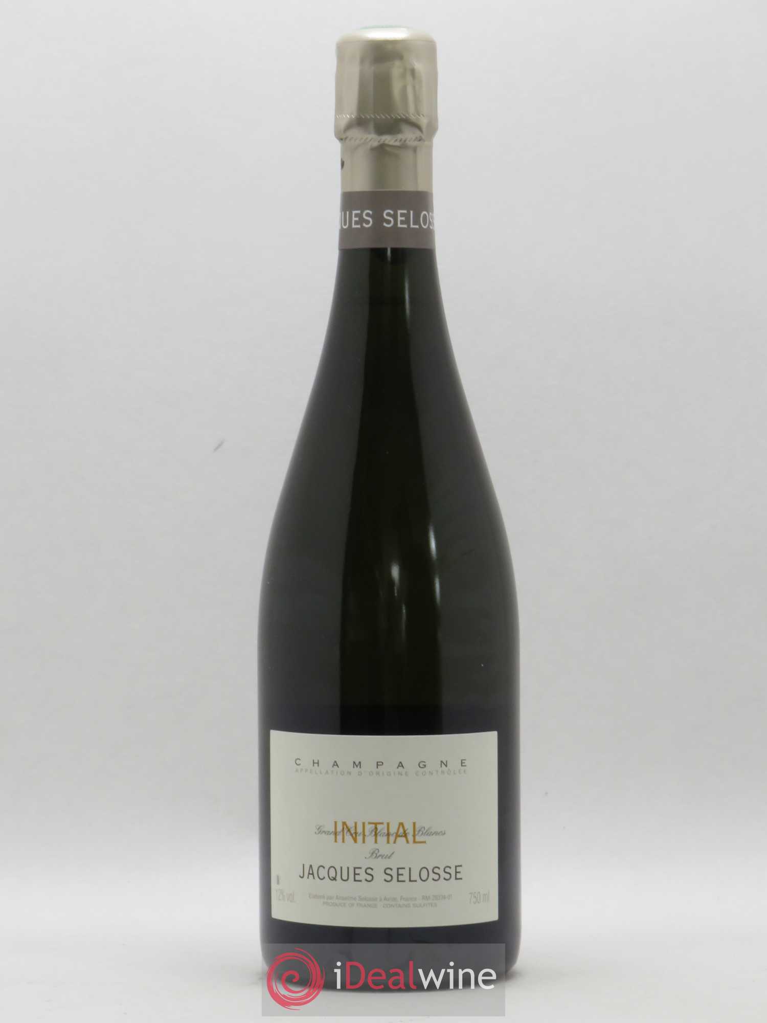 Initial Brut Jacques Selosse - Lot de 1 bouteille - 0