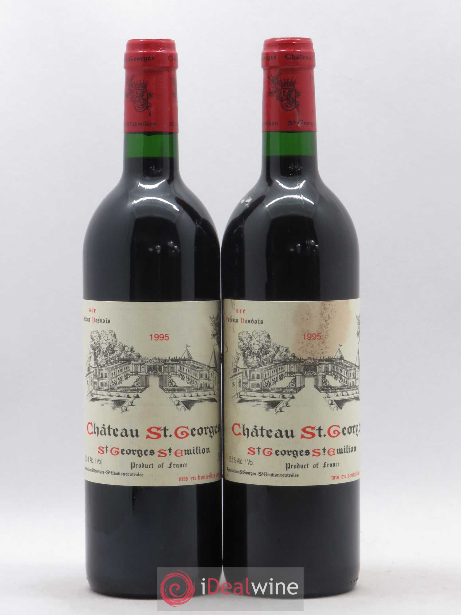 Château Saint-Georges 1995 - Lot de 2 bouteilles - 0