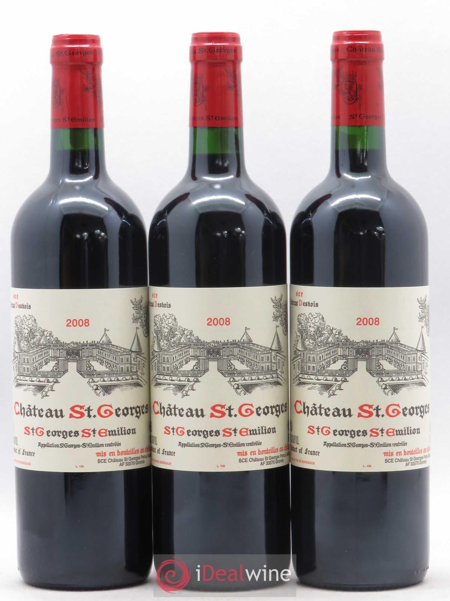 Château Saint-Georges 2008 - Lot de 6 bouteilles - 2