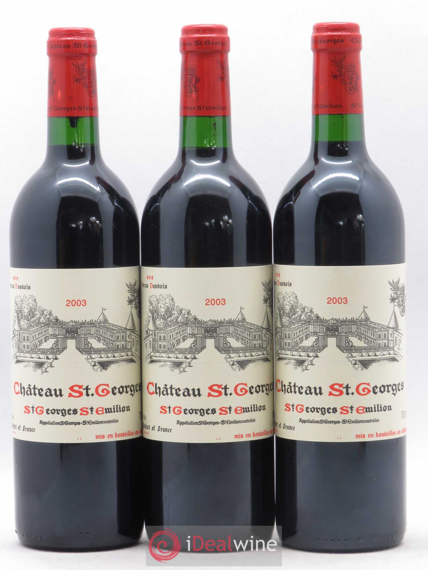 Château Saint-Georges 2003 - Lot de 6 bouteilles - 2