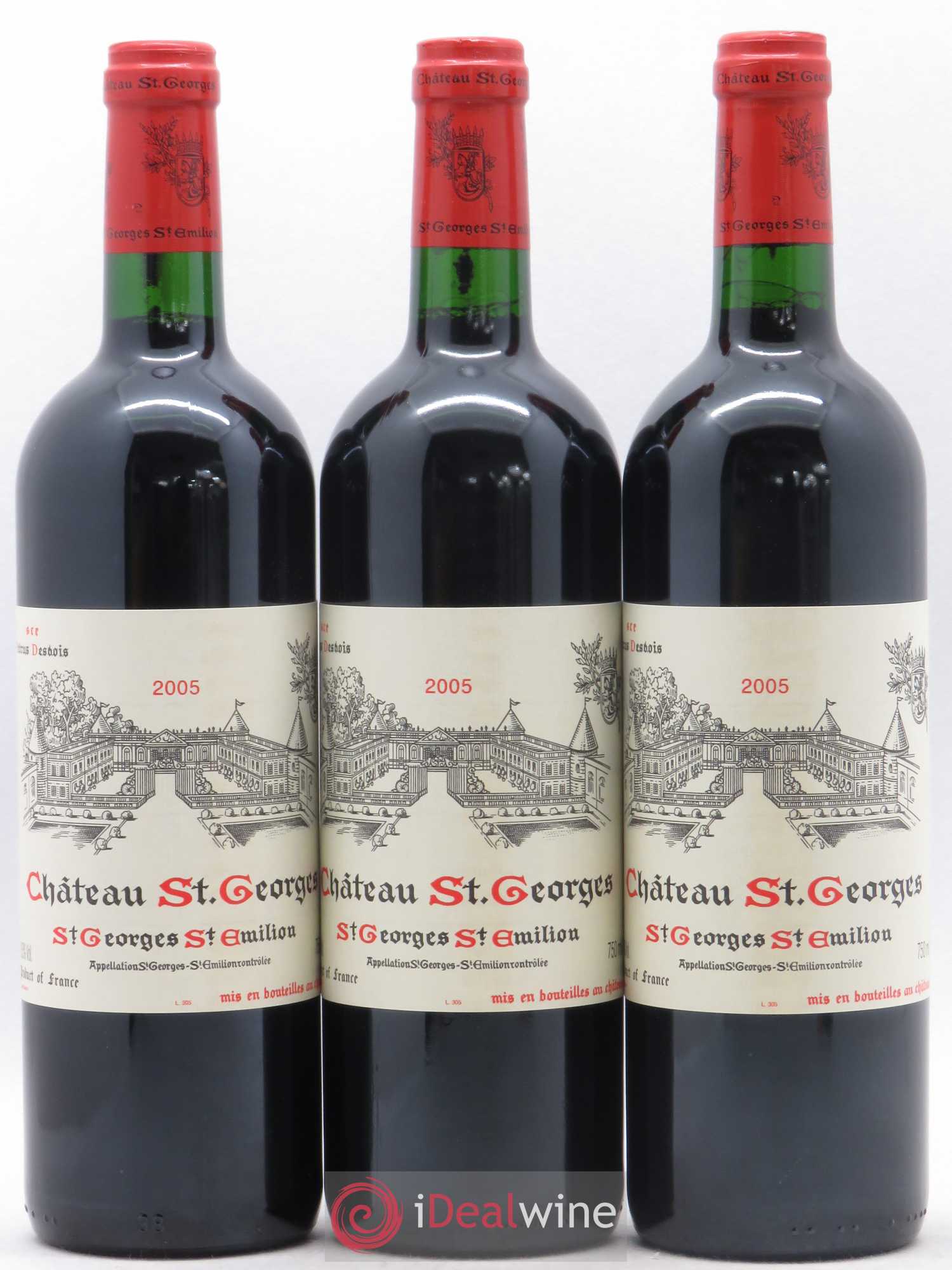 Château Saint-Georges 2005 - Lot de 6 bouteilles - 1