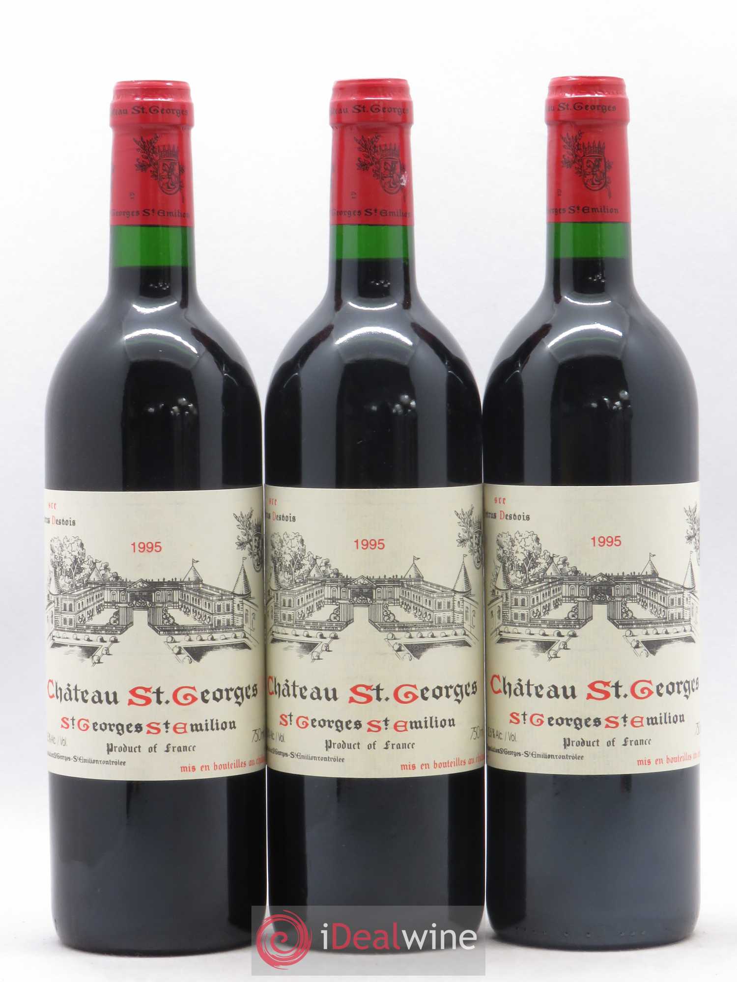 Château Saint-Georges 1995 - Lot de 6 bouteilles - 1