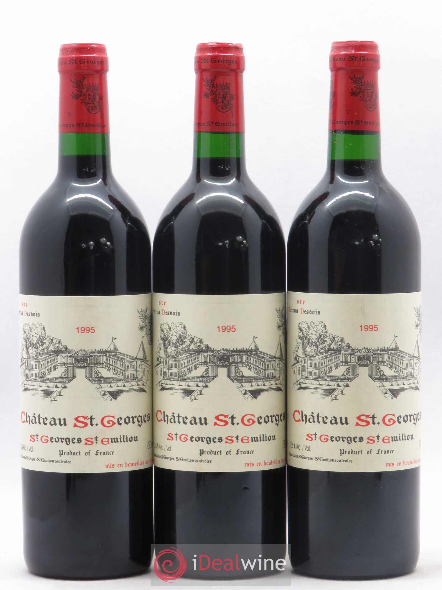 Château Saint-Georges 1995 - Lot de 6 bouteilles - 2