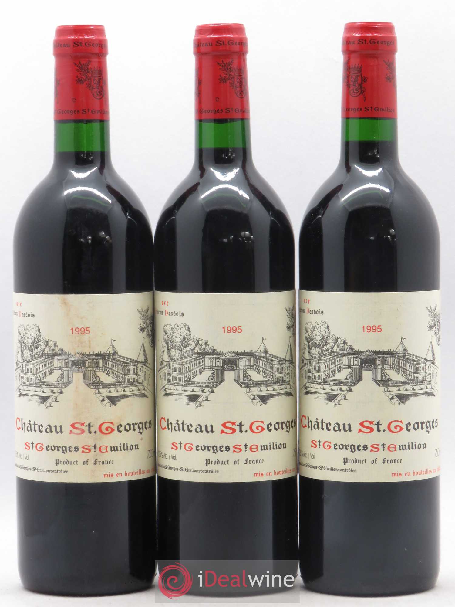 Château Saint-Georges 1995 - Lot de 6 bouteilles - 2