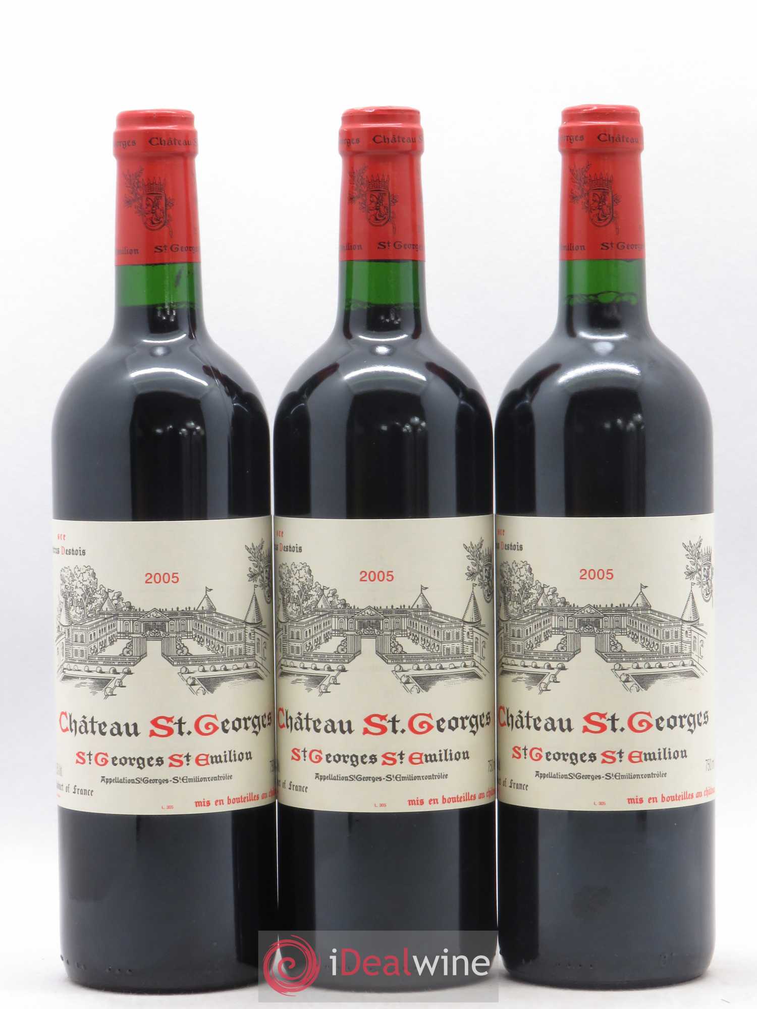 Château Saint-Georges 2005 - Lot de 6 bouteilles - 1