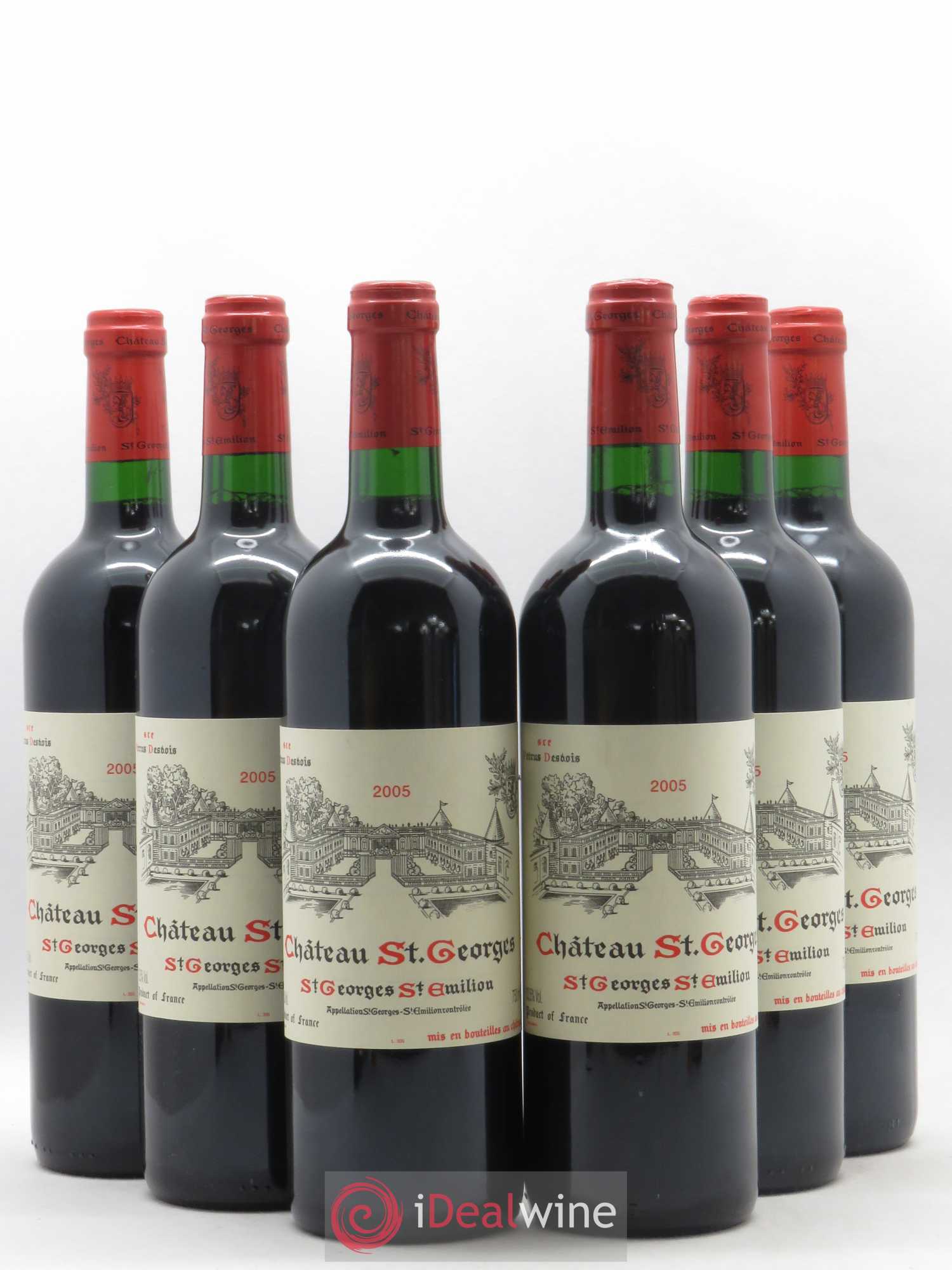 Château Saint-Georges 2005 - Lot de 6 bouteilles - 0