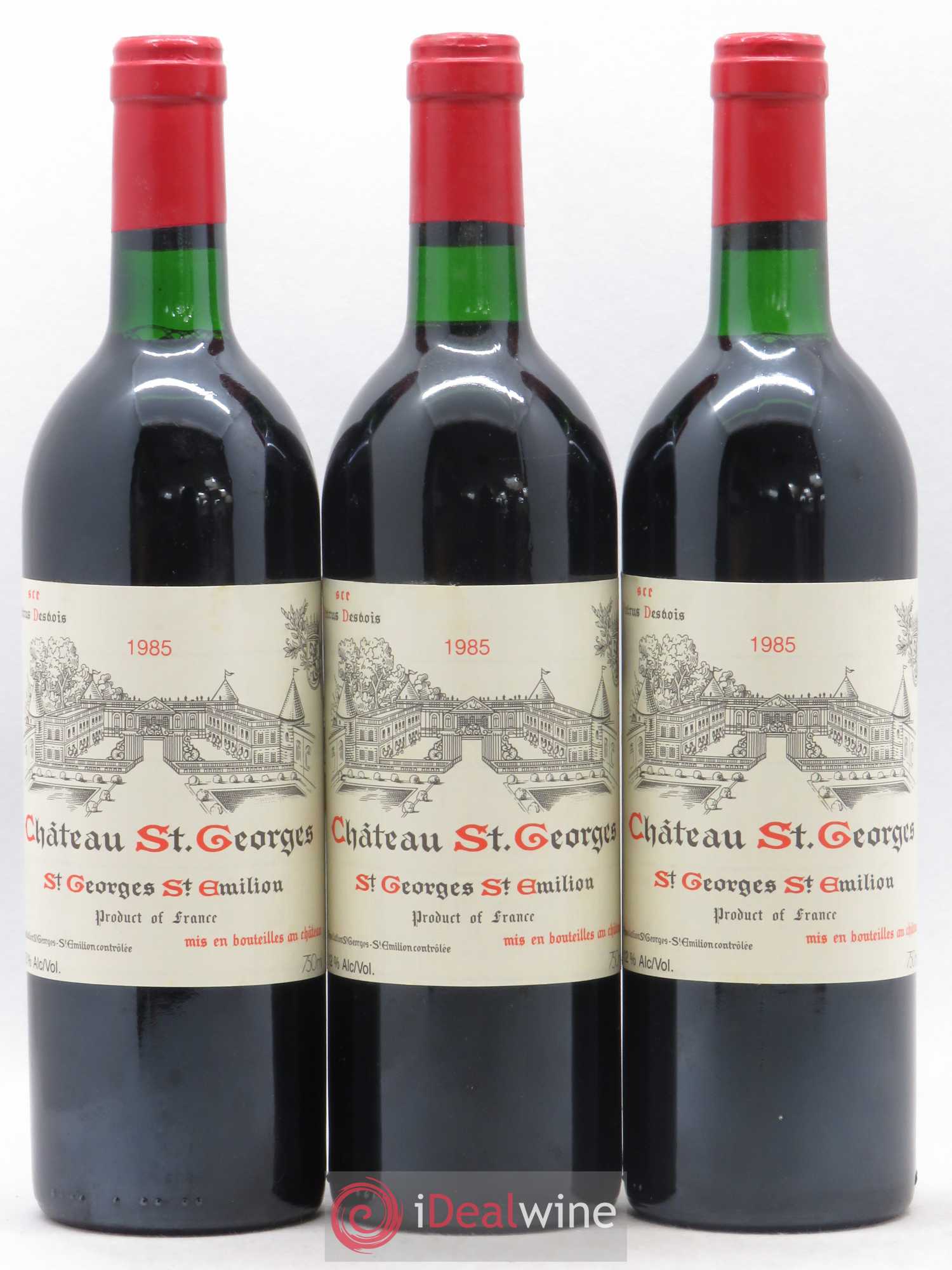 Château Saint-Georges 1985 - Lot de 6 bouteilles - 1