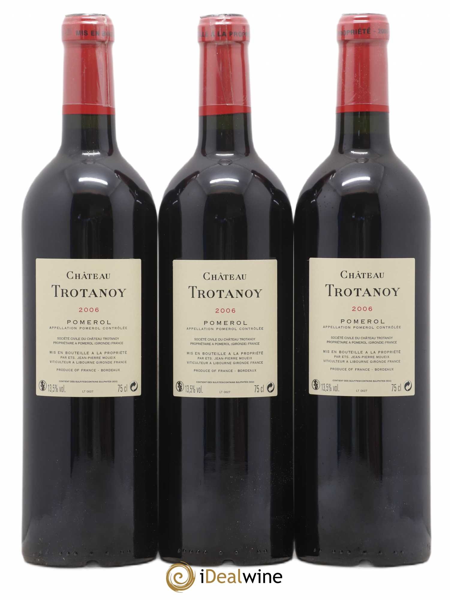 Château Trotanoy 2006 - Lot de 6 bouteilles - 1