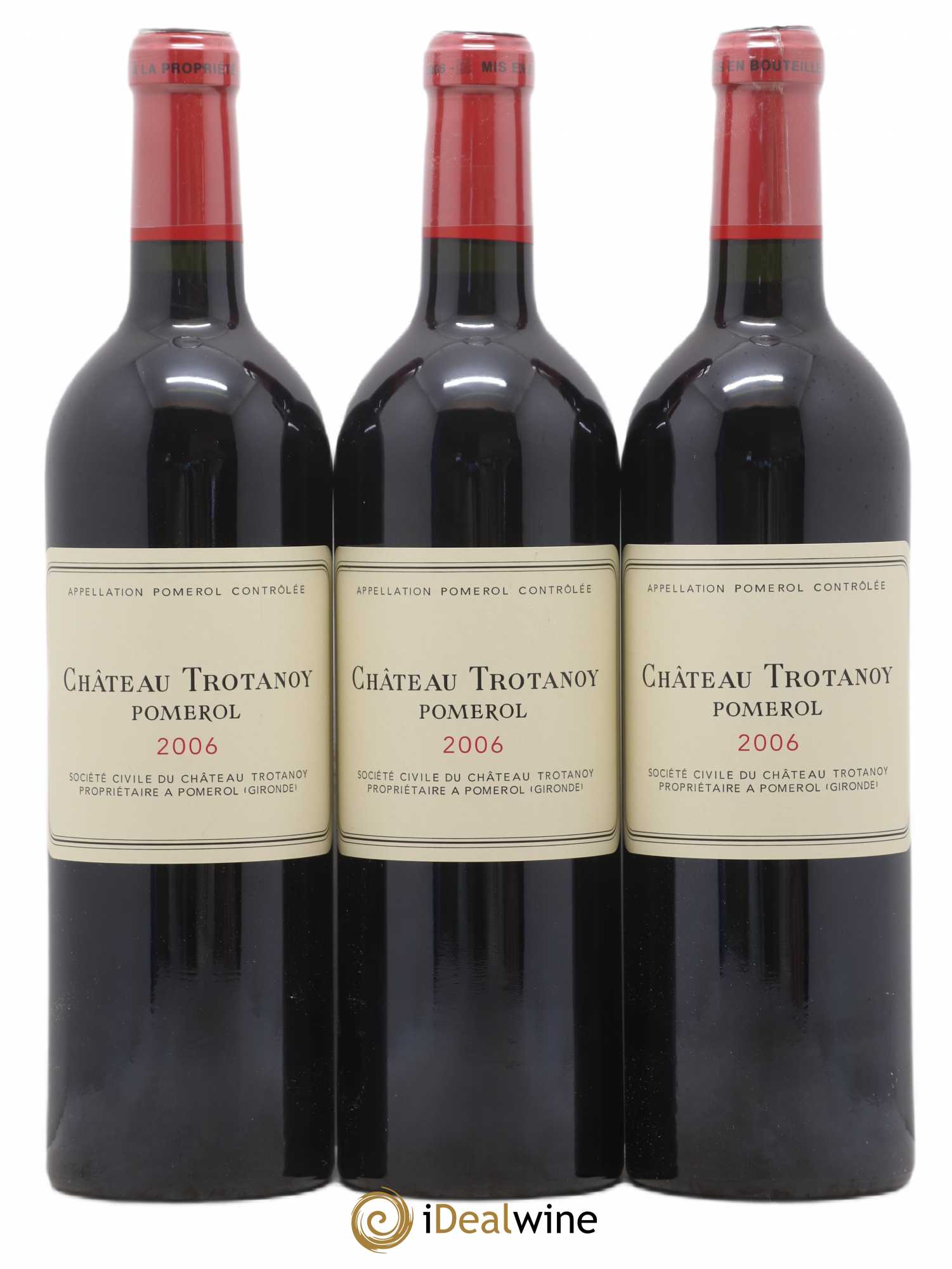 Château Trotanoy 2006 - Lot de 6 bouteilles - 2