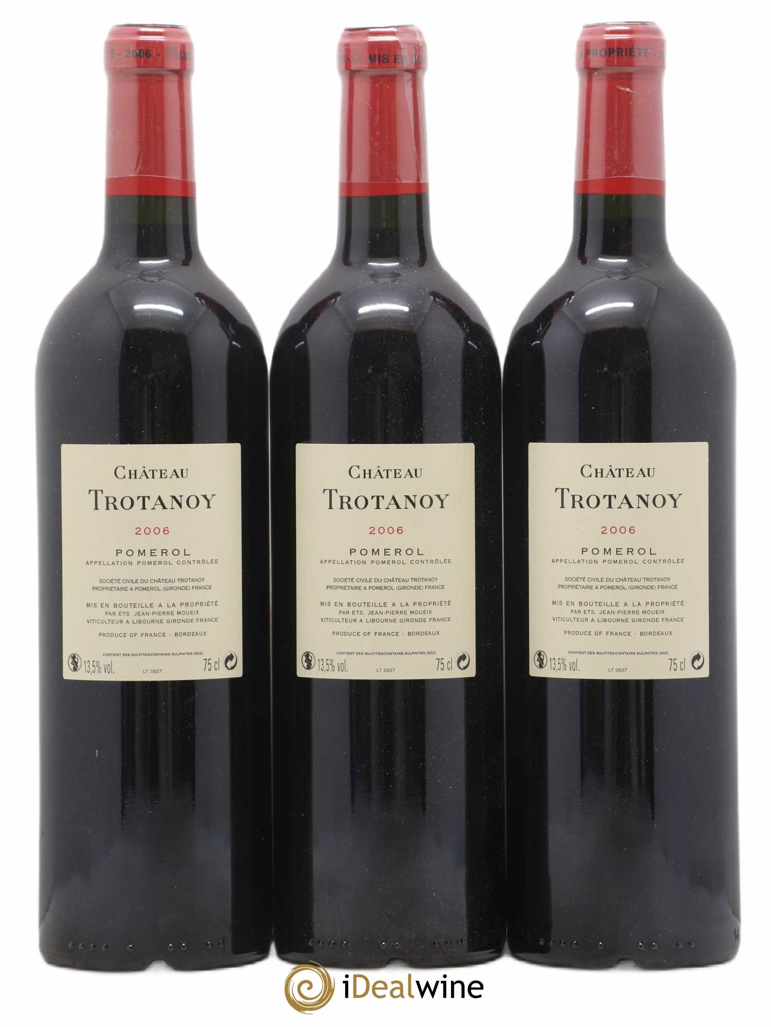 Château Trotanoy 2006 - Lot de 6 bouteilles - 3