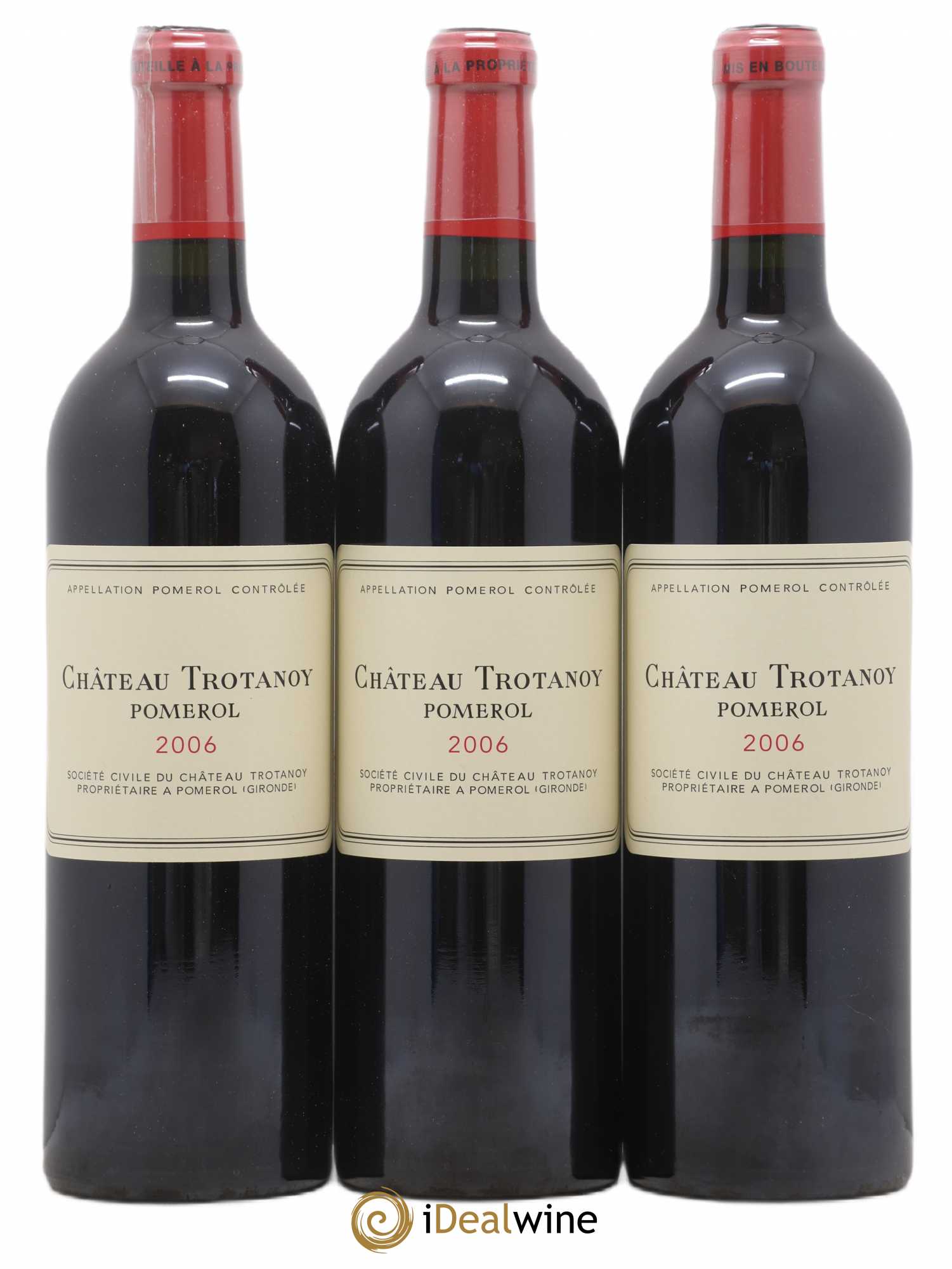 Château Trotanoy 2006 - Lot de 6 bouteilles - 4