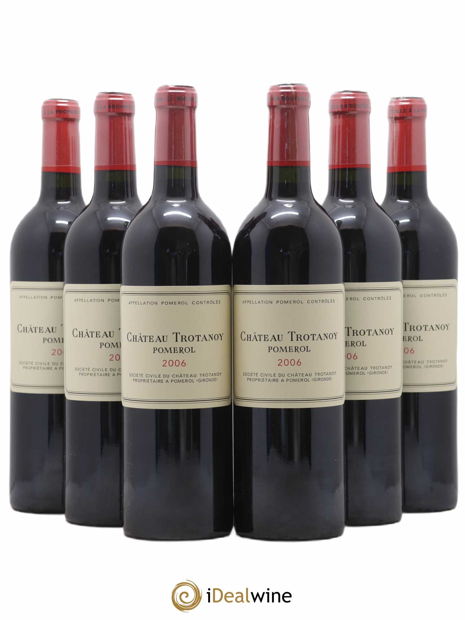 Château Trotanoy 2006 - Lot de 6 bouteilles - 0