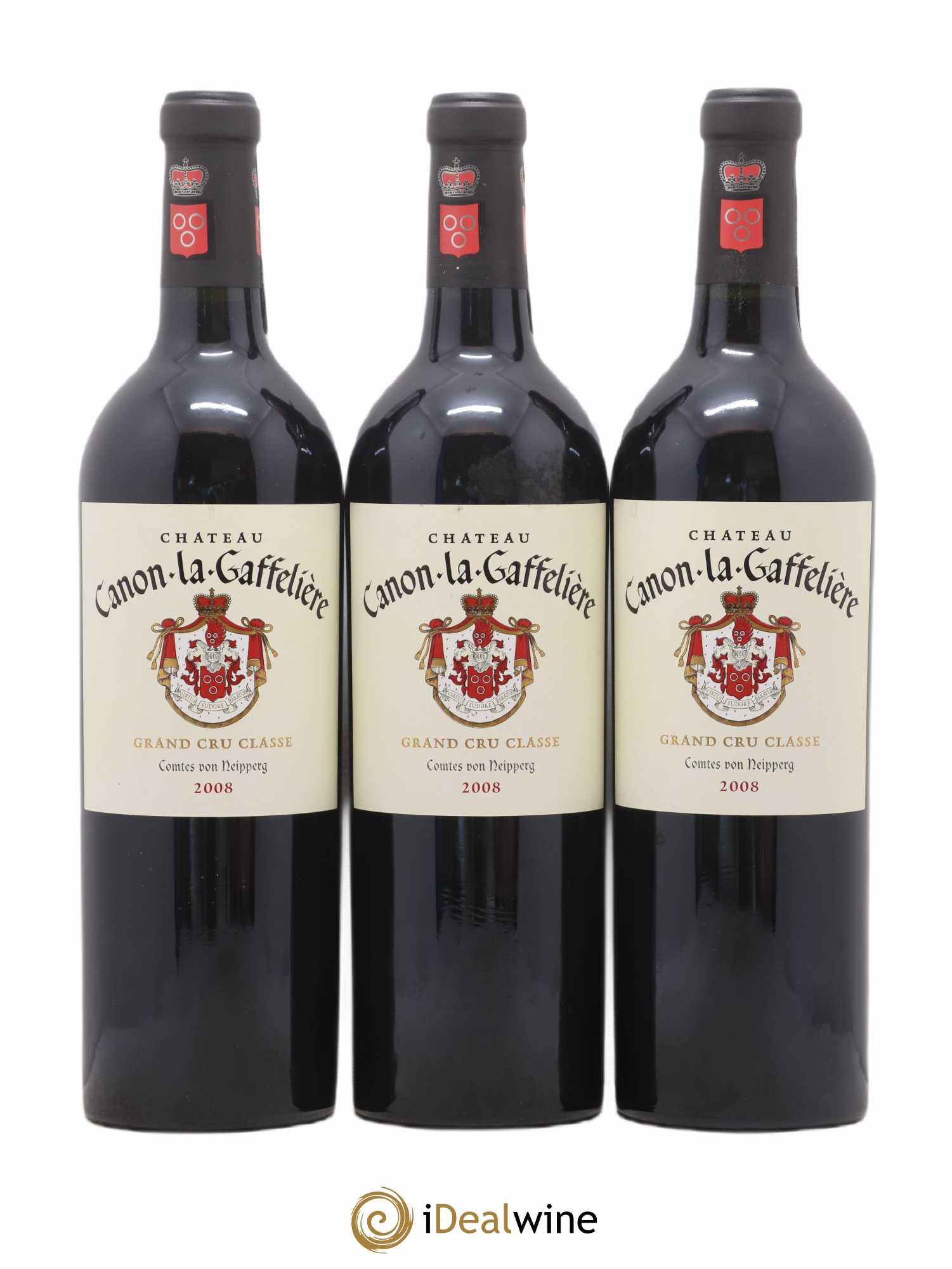 Château Canon la Gaffelière 1er Grand Cru Classé B 2008 - Lot of 12 bottles - 2