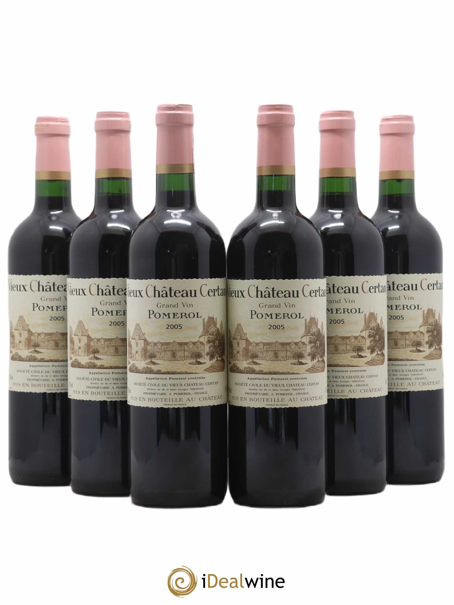 Vieux Château Certan 2005 - Lot de 6 bouteilles - 0