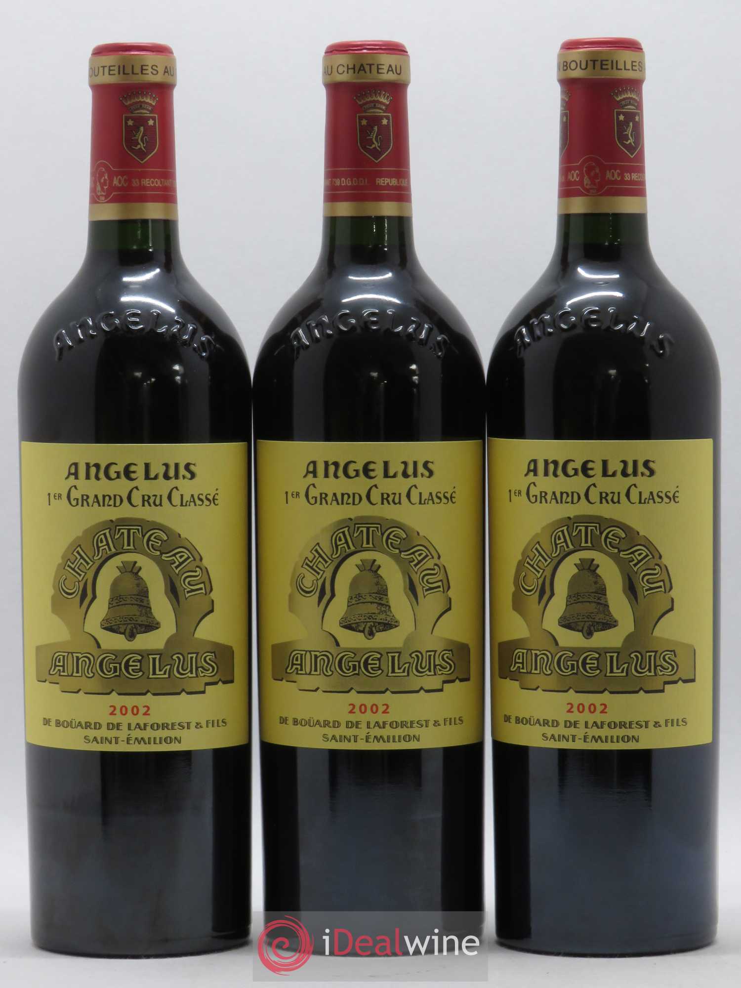 Château Angélus 1er Grand Cru Classé A 2002 - Lot de 12 bouteilles - 5