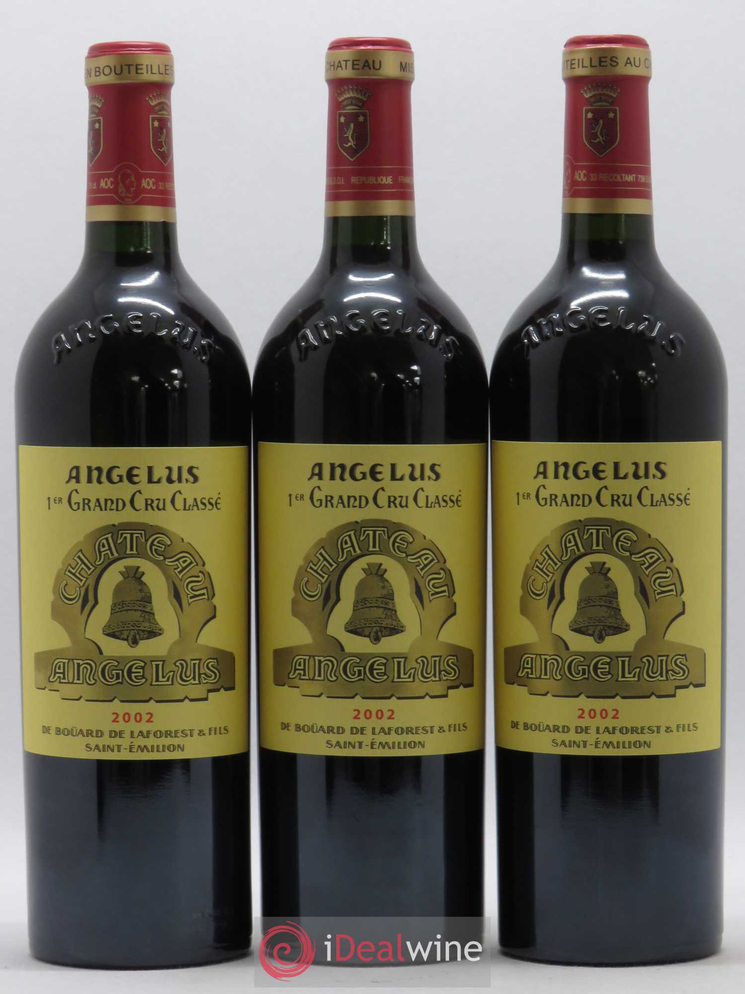 Château Angélus 1er Grand Cru Classé A 2002 - Lot de 12 bouteilles - 7