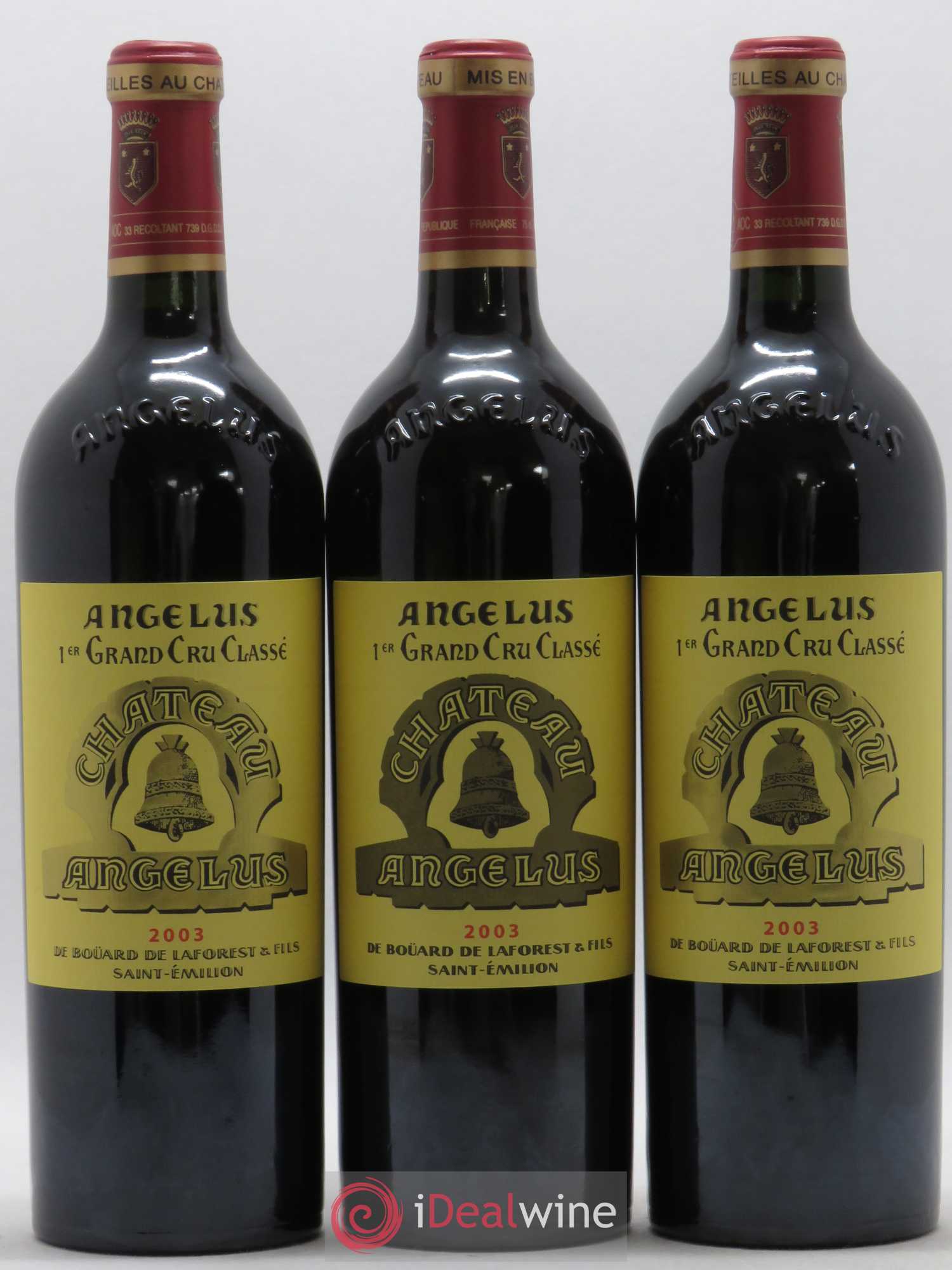 Château Angélus 1er Grand Cru Classé A 2003 - Lot de 12 bouteilles - 7