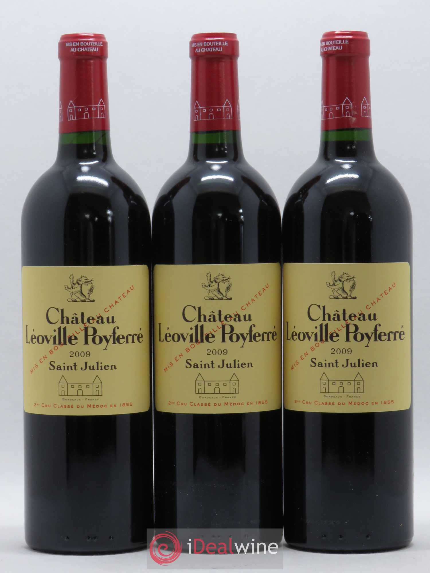 Château Léoville Poyferré 2ème Grand Cru Classé 2009 - Lot de 12 bouteilles - 3