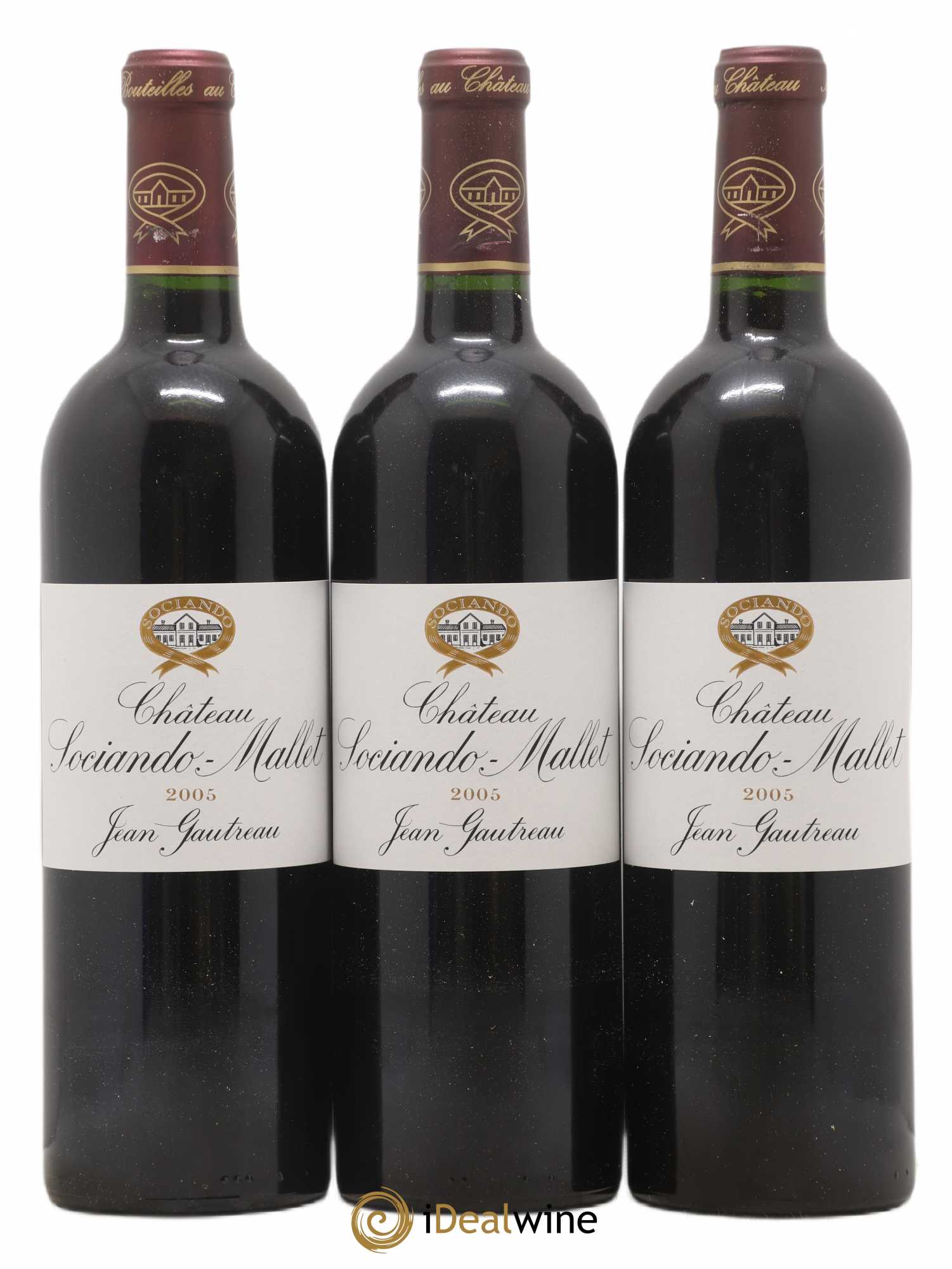 Château Sociando Mallet 2005 - Lot de 12 bouteilles - 3