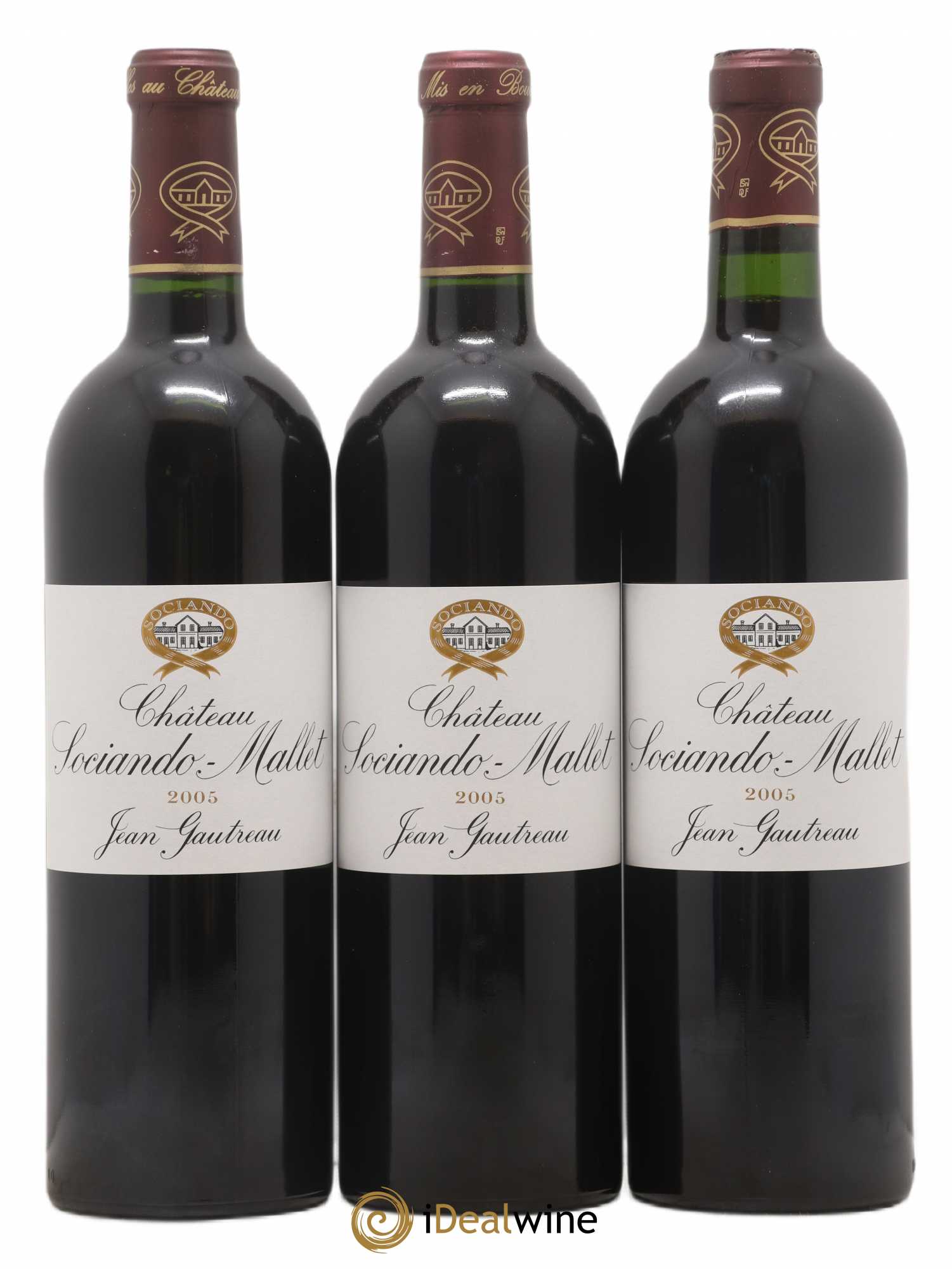 Château Sociando Mallet 2005 - Lot de 12 bouteilles - 4