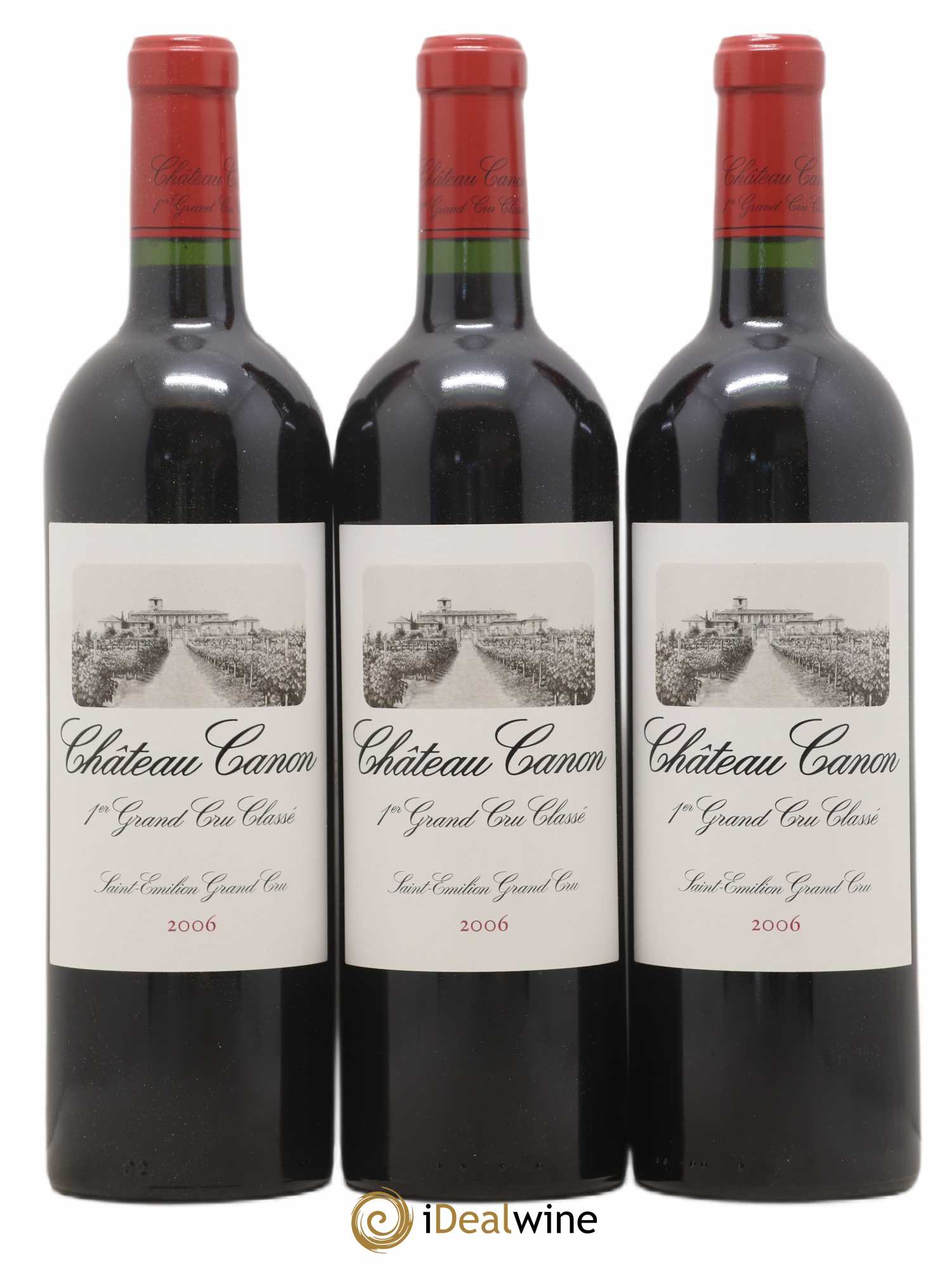 Château Canon 1er Grand Cru Classé B 2006 - Lot de 12 bouteilles - 1