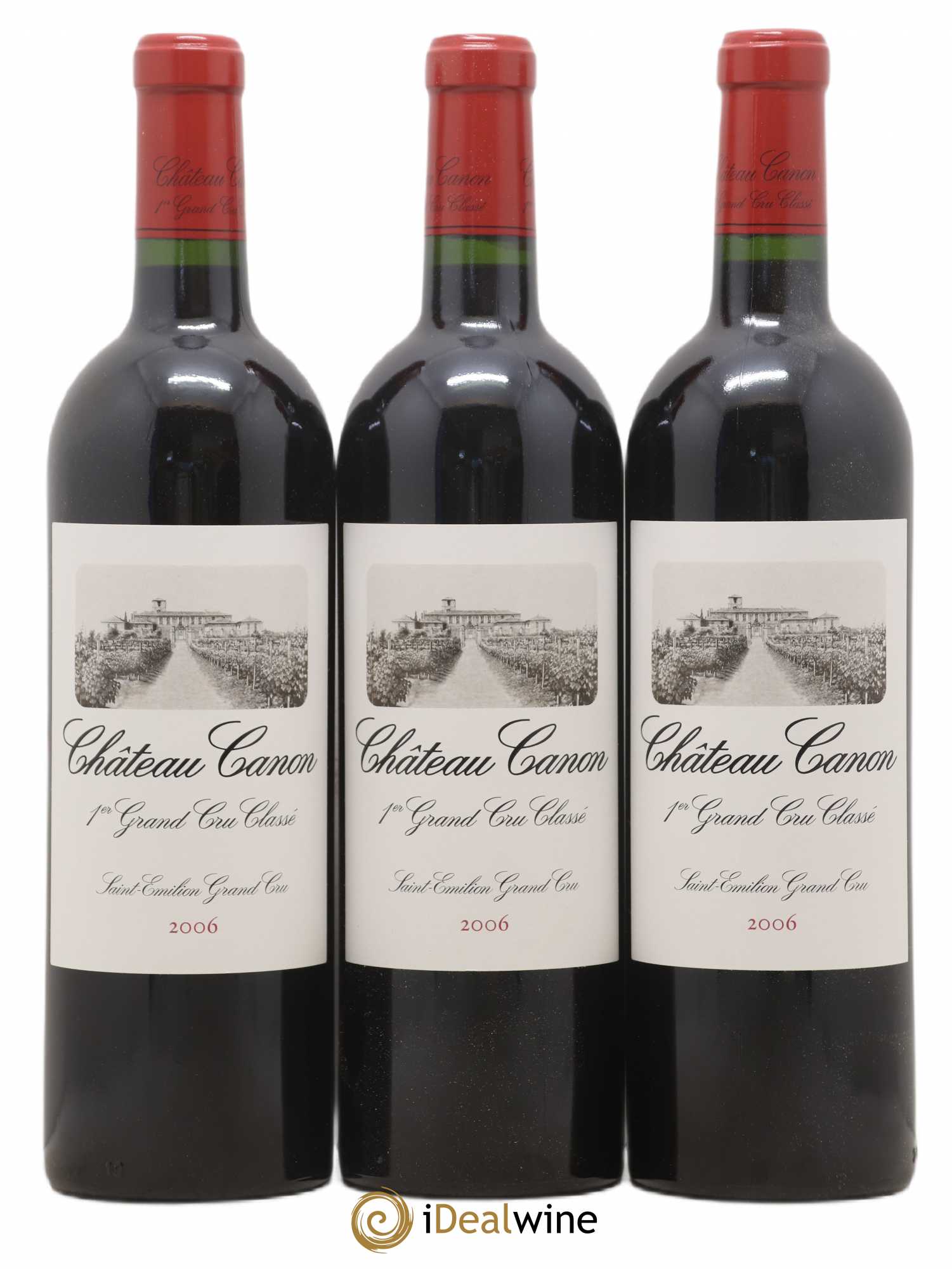 Château Canon 1er Grand Cru Classé B 2006 - Lot de 12 bouteilles - 2
