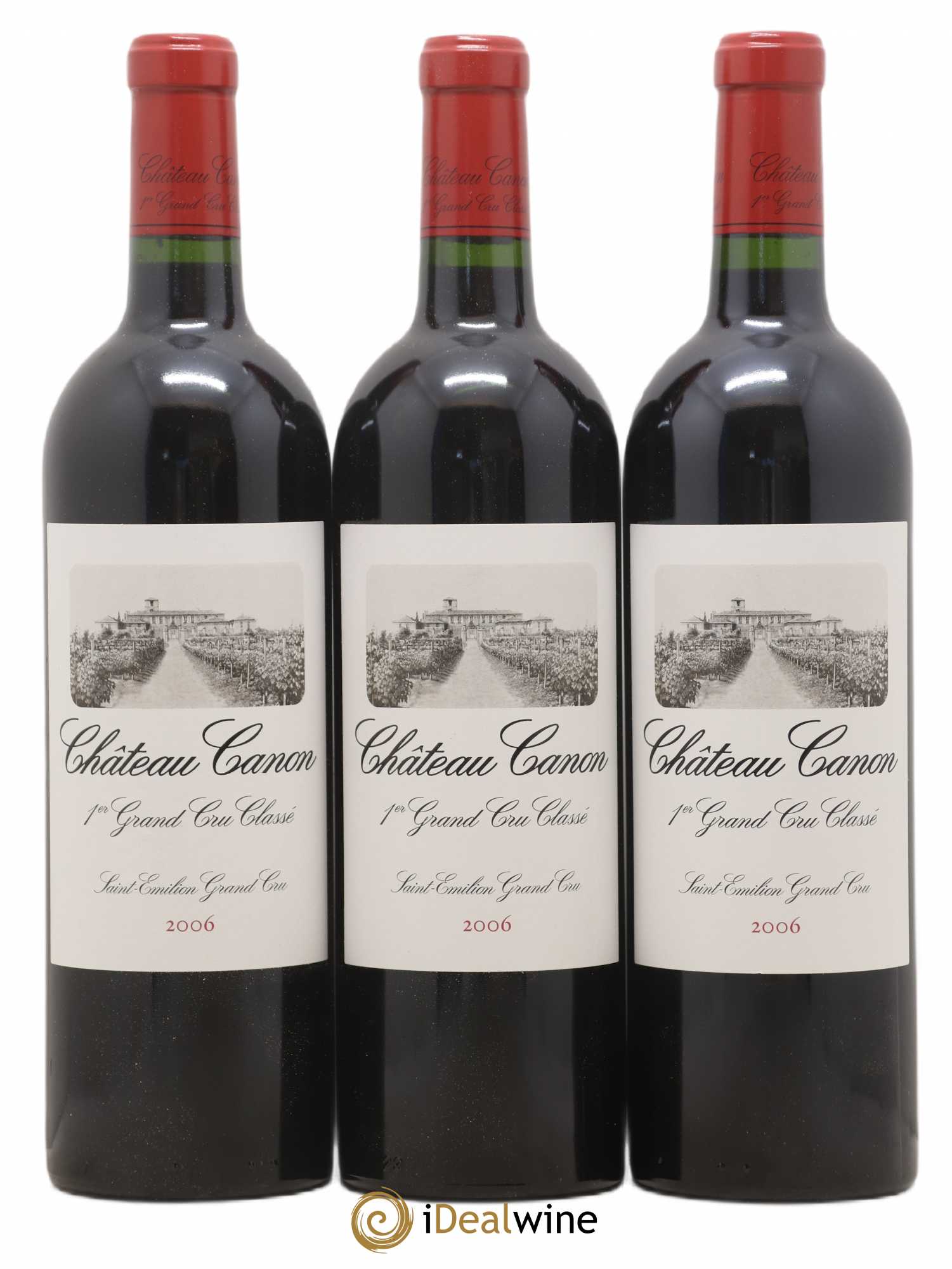 Château Canon 1er Grand Cru Classé B 2006 - Lot de 12 bouteilles - 3