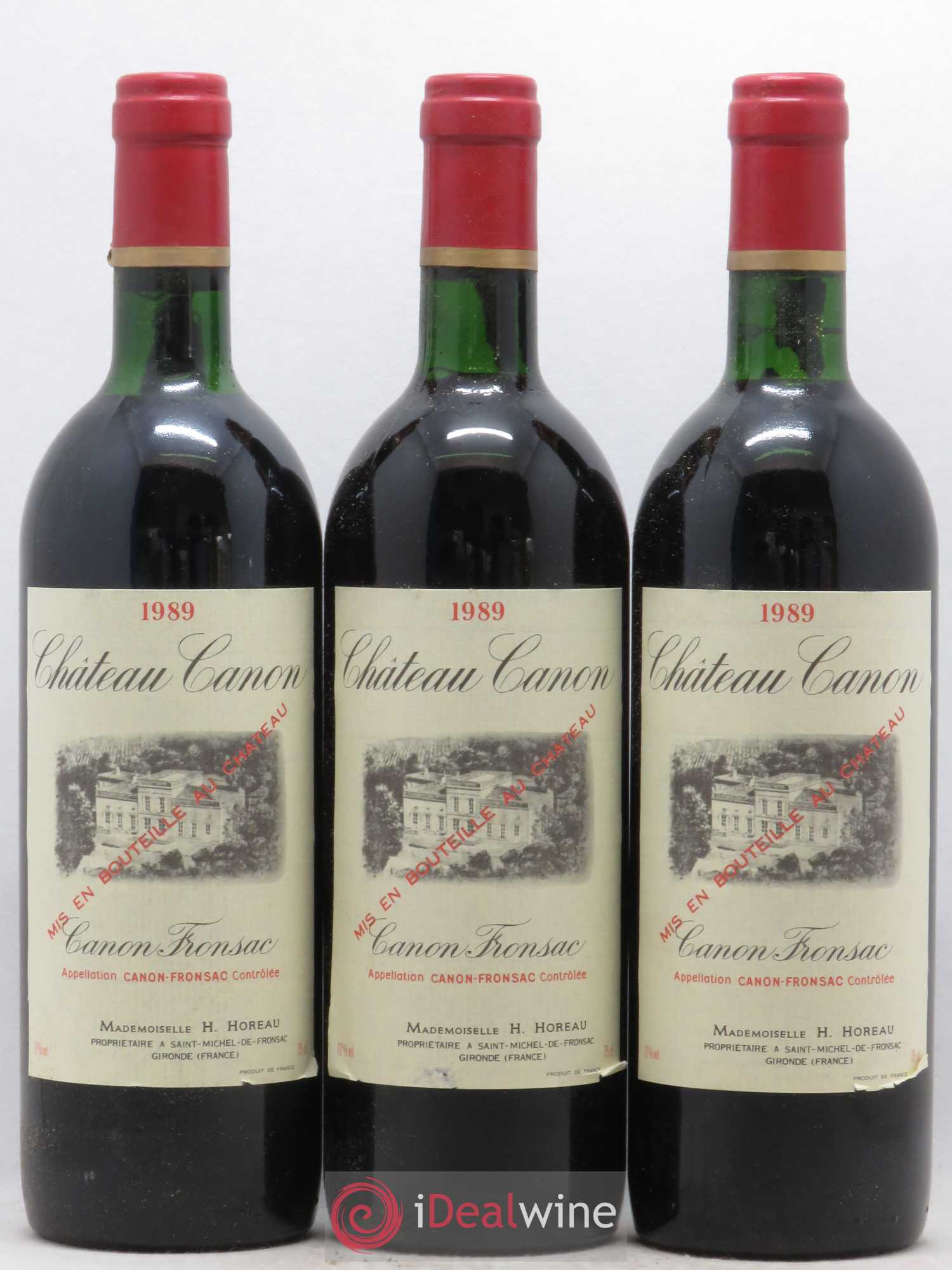 Canon-Fronsac Château Canon 1989 - Lot de 12 bouteilles - 4
