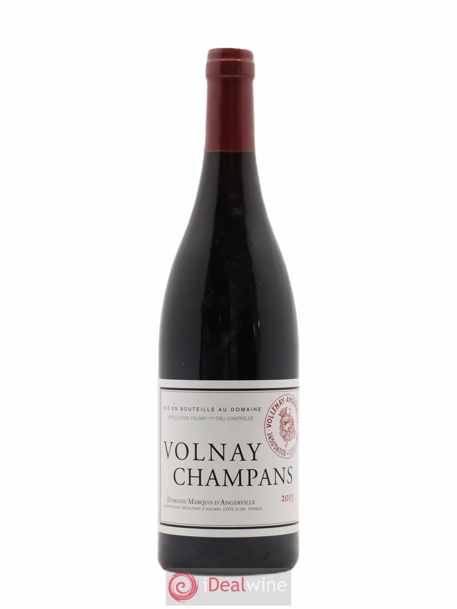 Volnay 1er Cru Champans Marquis d'Angerville (Domaine) 2015 - Lot de 1 bouteille - 0